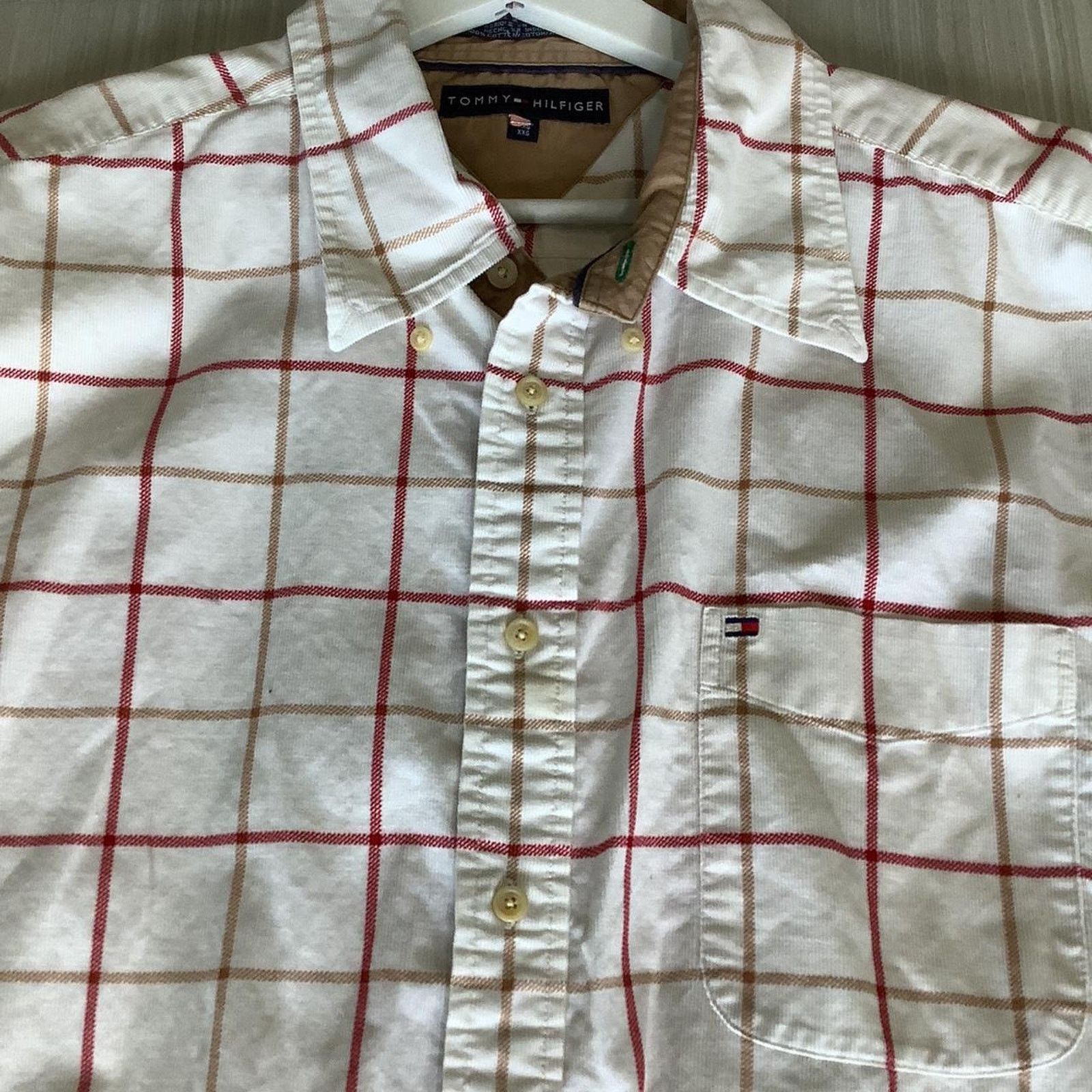 Tommy Hilfiger Tommy Hilfiger Plaid Long Sleeve Size US XXL / EU 58 / 5 - 3 Thumbnail