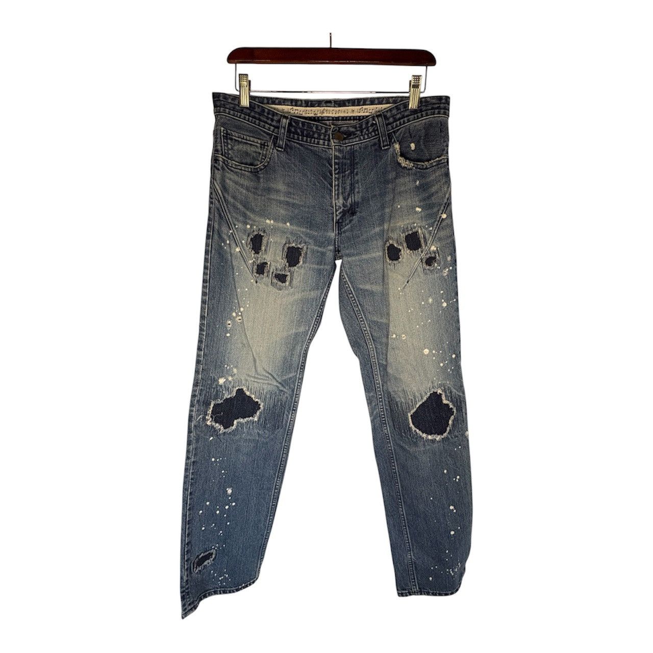 Number (N)ine AW2001 Number Nine Grunge Denim | Grailed