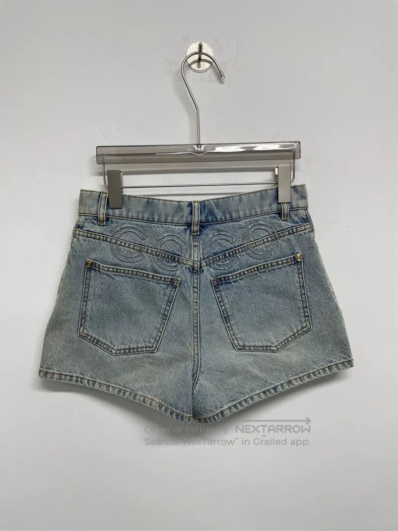 Chanel Chanel Blue shorts Size 25" / US 0 / IT 36 - 5 Thumbnail