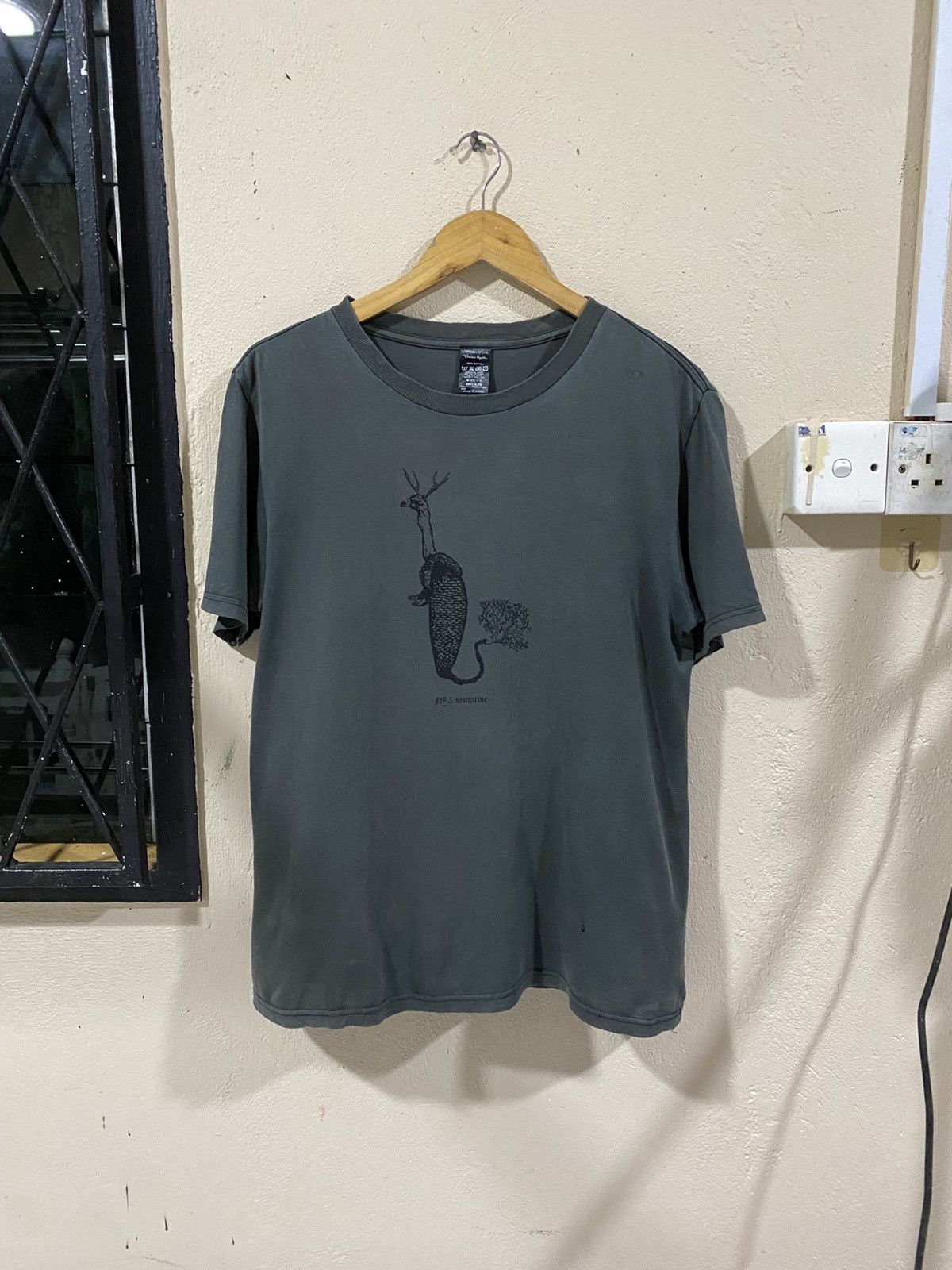 Number (N)ine Number (N)ine Destroyed Longsleeve - SS02 “Modern