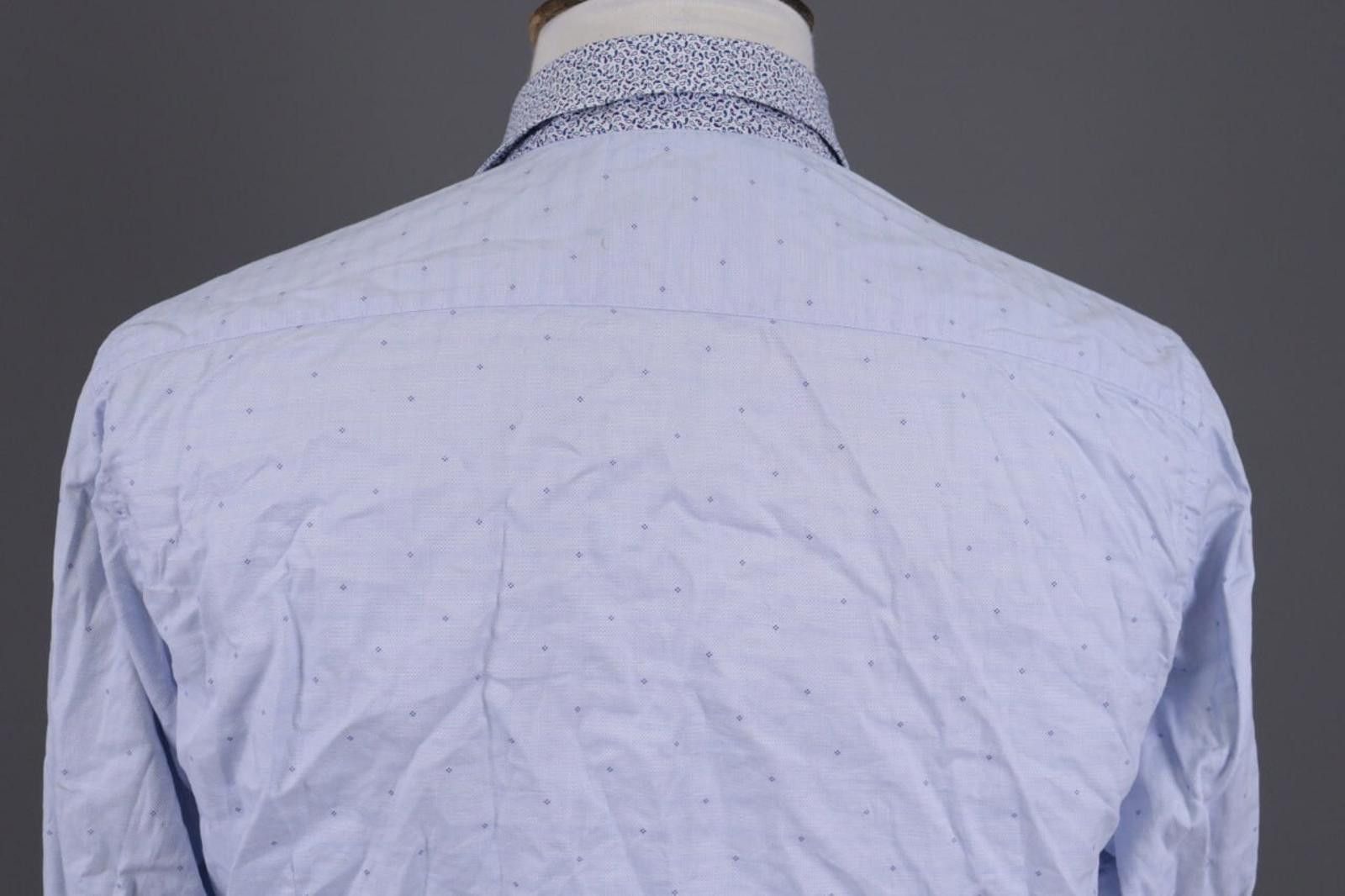 Etro Etro Milano Blue Paisley Button Down Shirt Size 41 Size US M / EU 48-50 / 2 - 11 Thumbnail