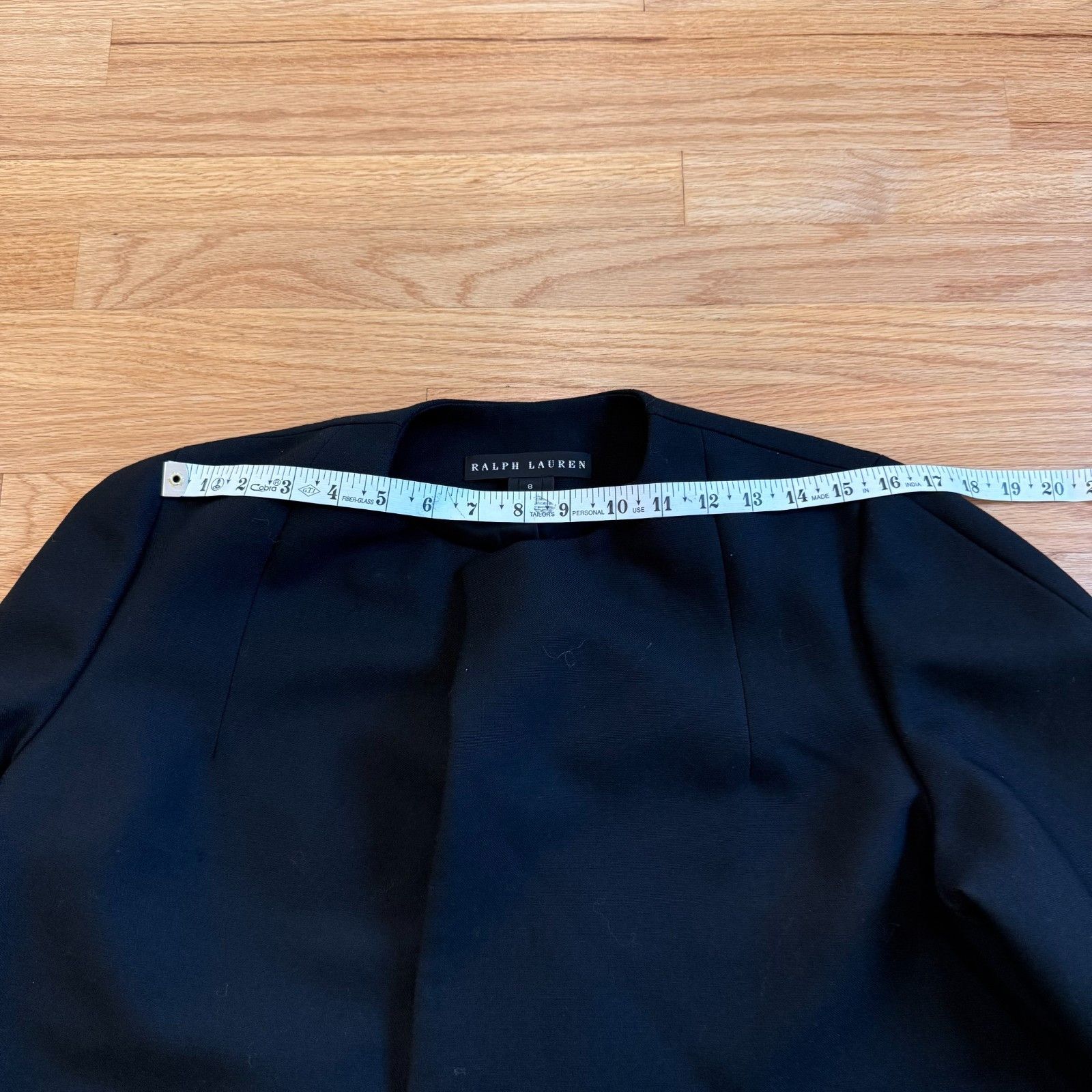Ralph Lauren Black Label Ralph Lauren Black Label Wool Magnetic Collarless Overcoat Size M / US 6-8 / IT 42-44 - 3 Thumbnail