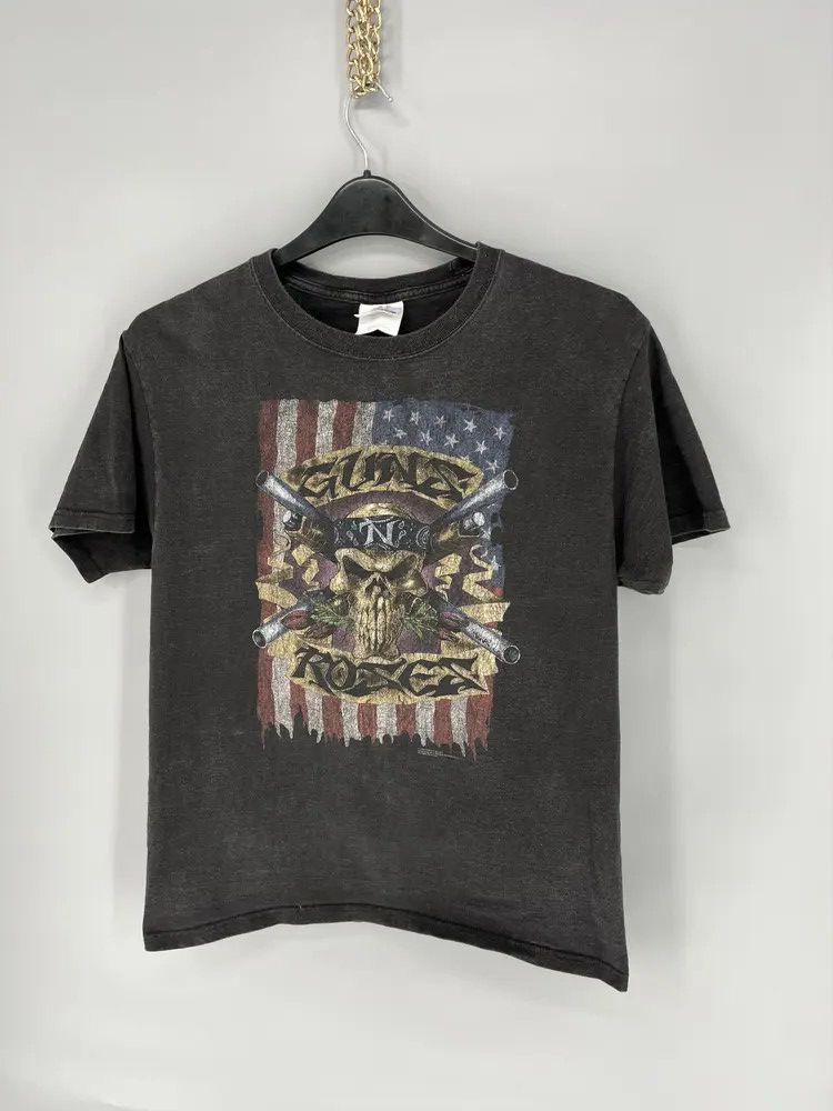 Band Tees × Vintage Vintage 2008 Guns And Roses tee Band Rock Metal streetwear Size US S / EU 44-46 / 1 - 3 Thumbnail