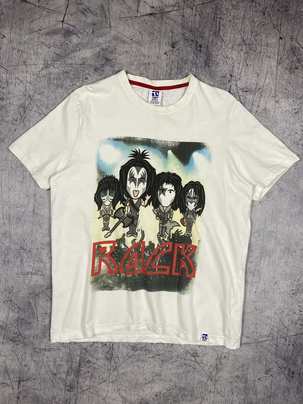 Vintage Vintage Kiss Humor Tee T Shirt Size US L / EU 52-54 / 3 - 2 Thumbnail