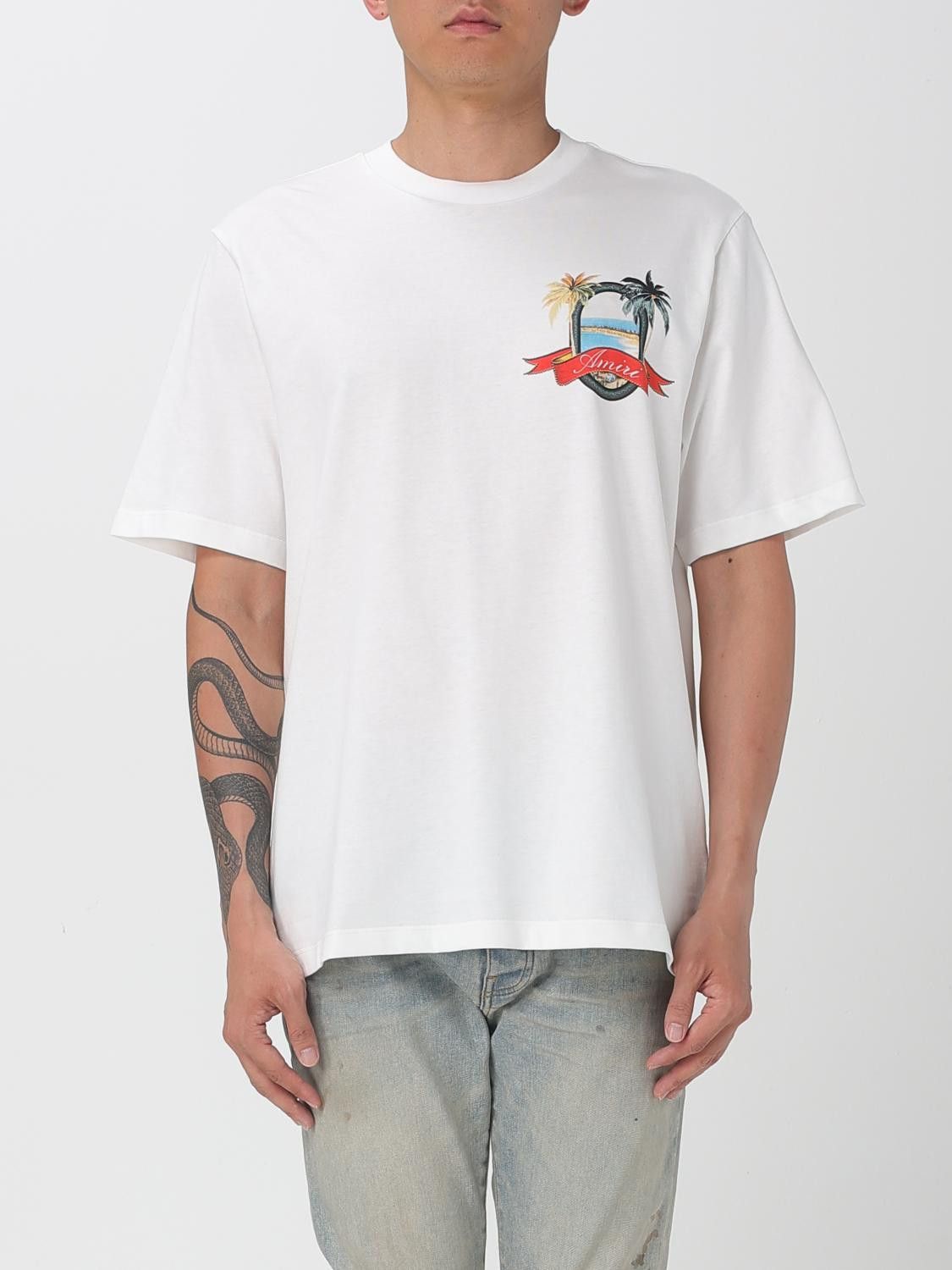 Amiri Amiri T-Shirt Men White Size US S / EU 44-46 / 1 - 1 Thumbnail