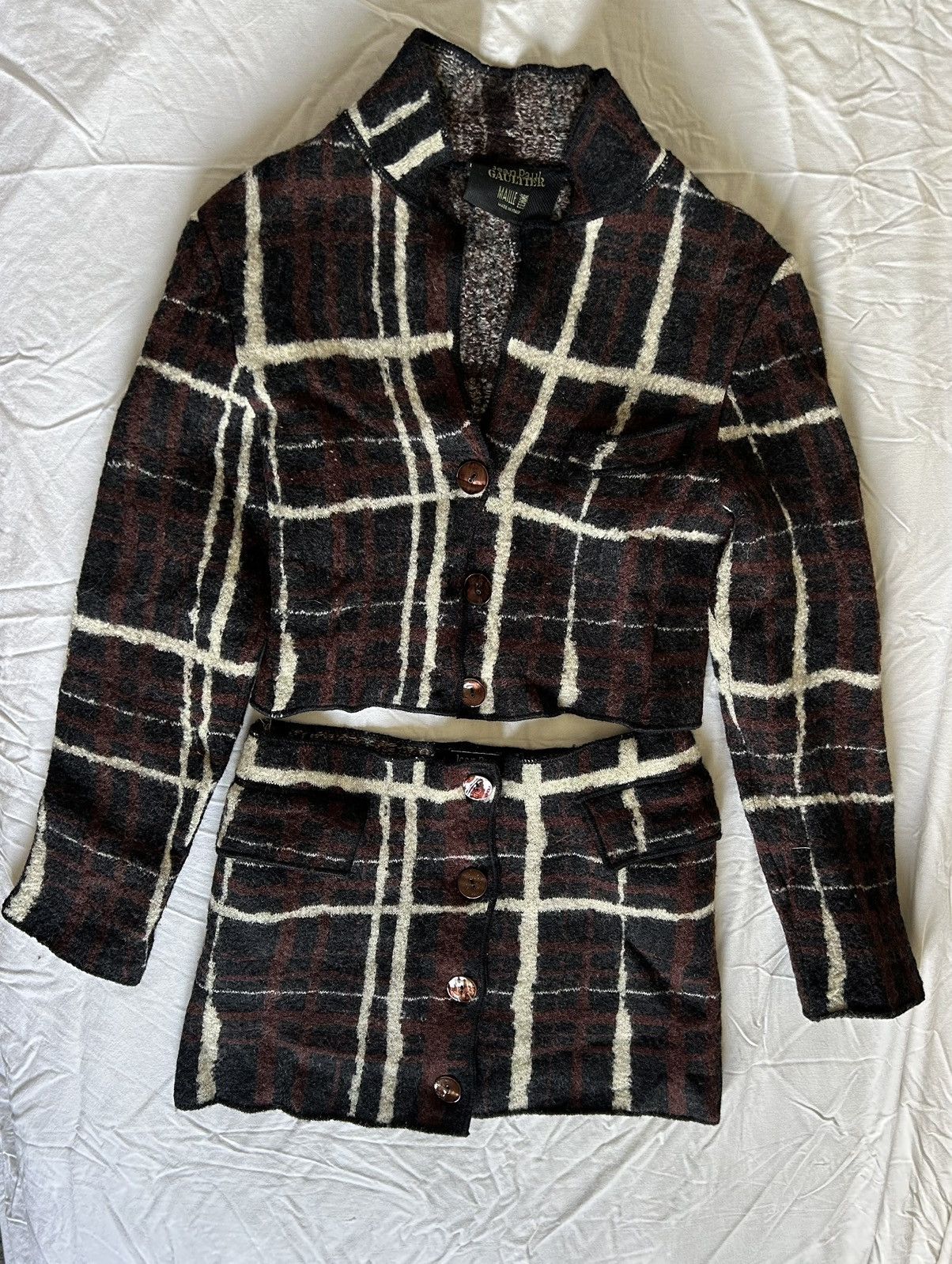 Jean Paul Gaultier Vintage Set - Cardigan + Top Rare