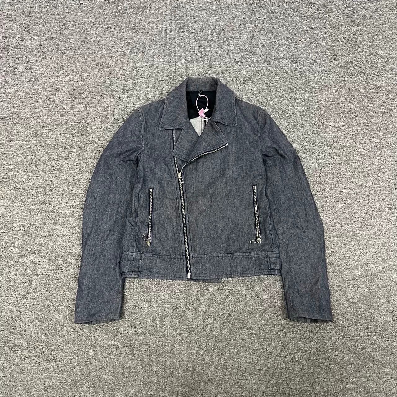 Dior Dior Men's Denim Biker Jacket Size US S / EU 44-46 / 1 - 1 Thumbnail