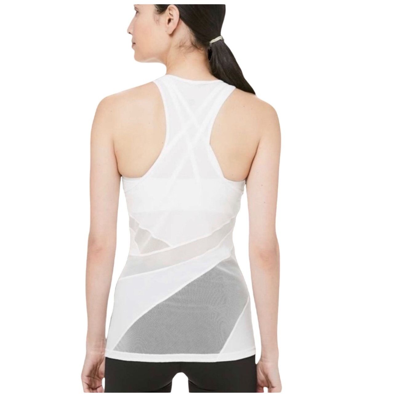 Lululemon Lululemon Mesh In Motion Racerback, White Size S / US 4 / IT 40 - 6 Thumbnail