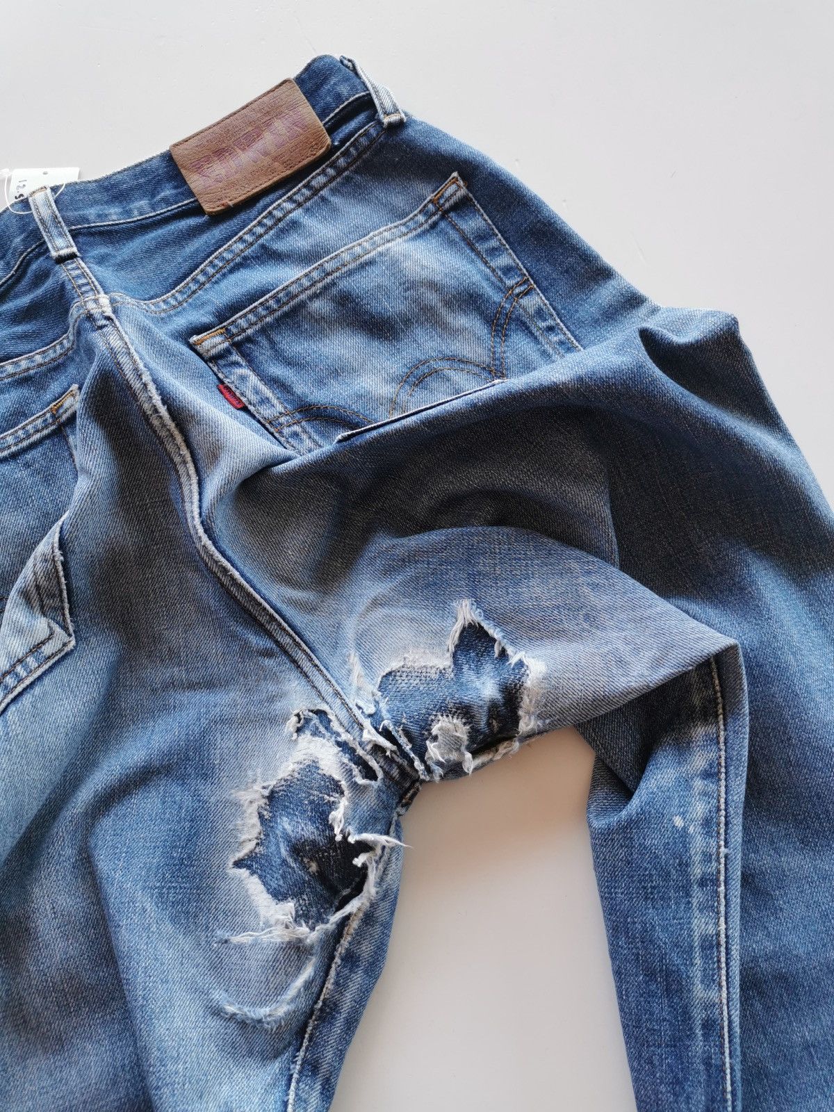 Edwin Ripped Edwin 503 Denim Jeans Size US 32 / EU 48 - 4 Thumbnail