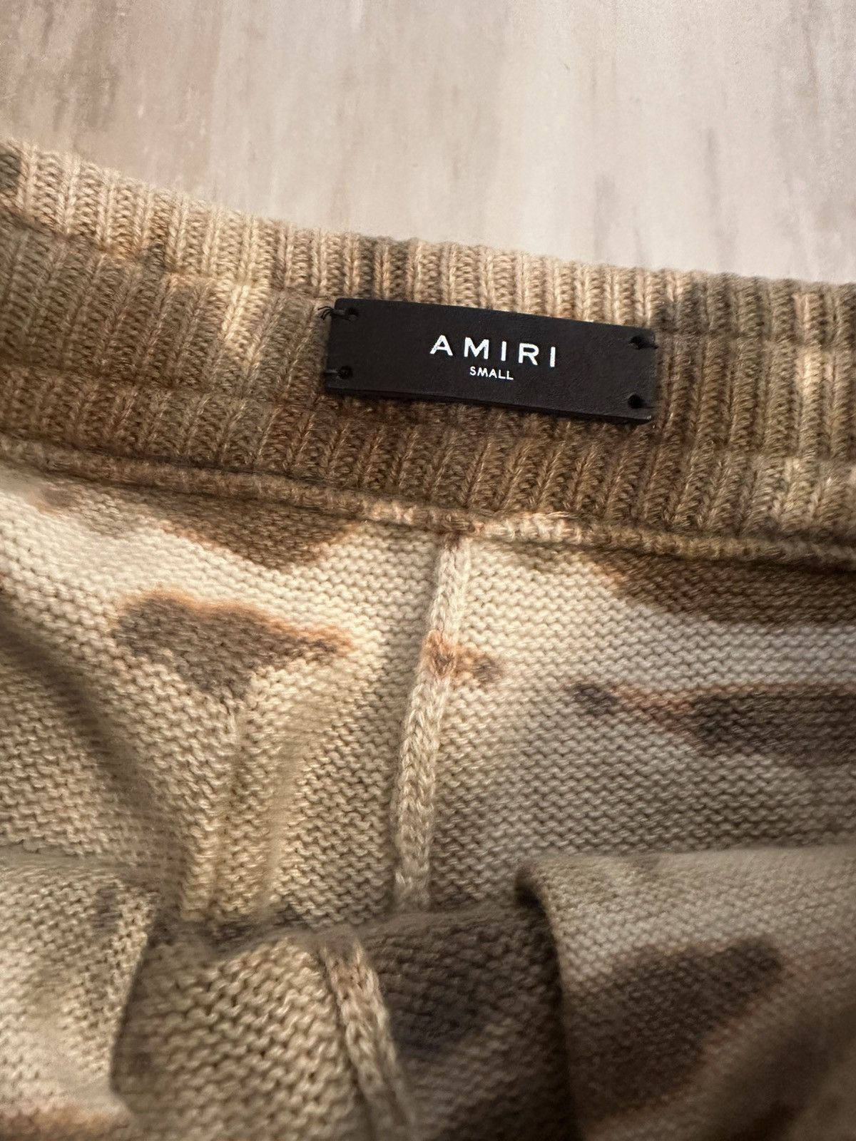 Amiri New Amiri Tie dye cashmere shorts Size US 31 - 3 Thumbnail