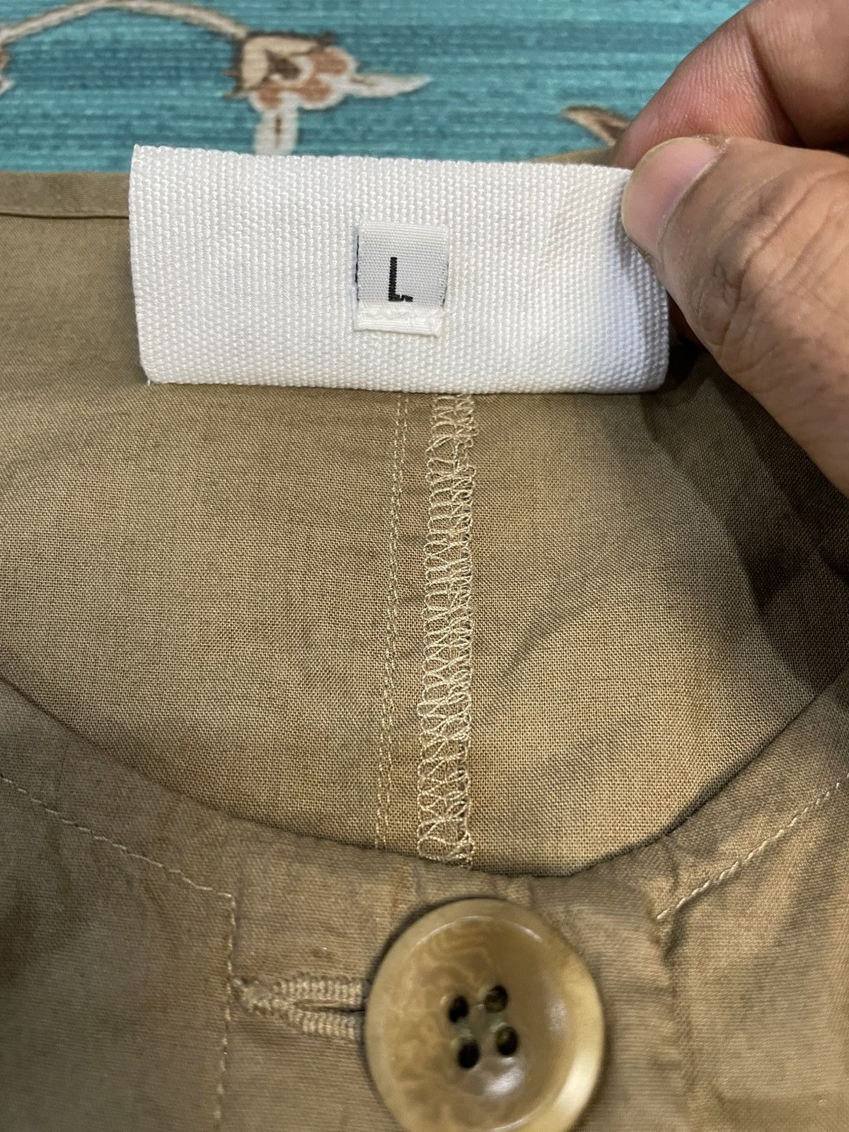Maison Margiela Maison Margiela Lab Coat Faded Jacket Size L / US 10 / IT 46 - 8 Thumbnail