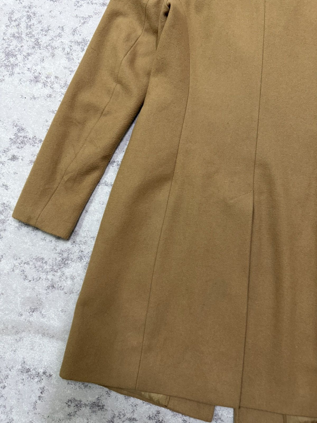 United Colors Of Benetton United Colors of Benetton Long Coat Wool Jacket Size US S / EU 44-46 / 1 - 14 Thumbnail