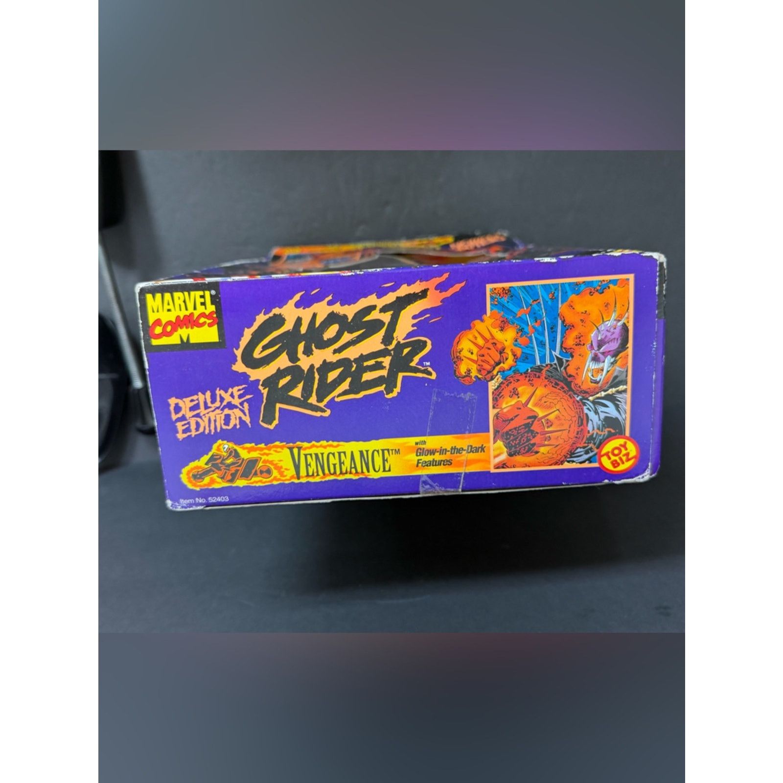 Marvel Comics Vintage 1995 Toybiz Marvel Ghost Rider Vengeance 10" inches Size ONE SIZE - 3 Thumbnail