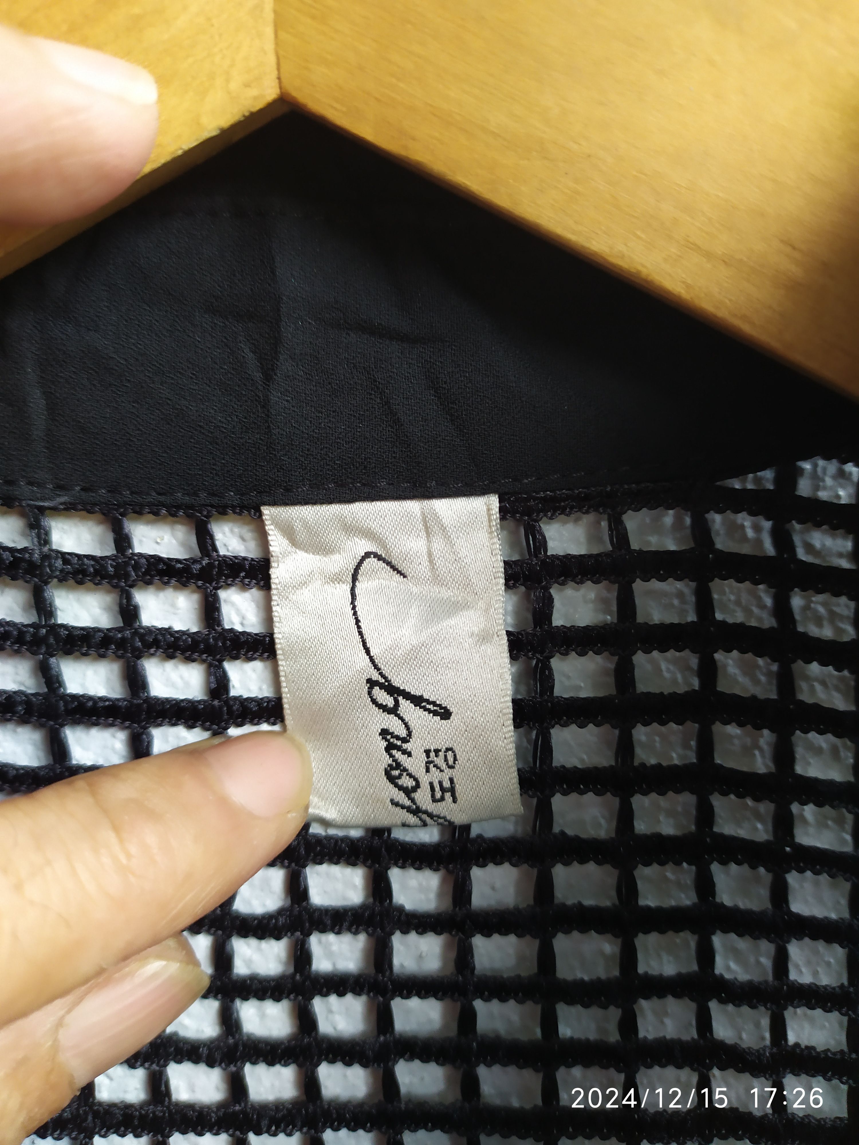 Beauty Beast × If Six Was Nine × Japanese Brand Japanese Black mesh button Size US L / EU 52-54 / 3 - 4 Thumbnail