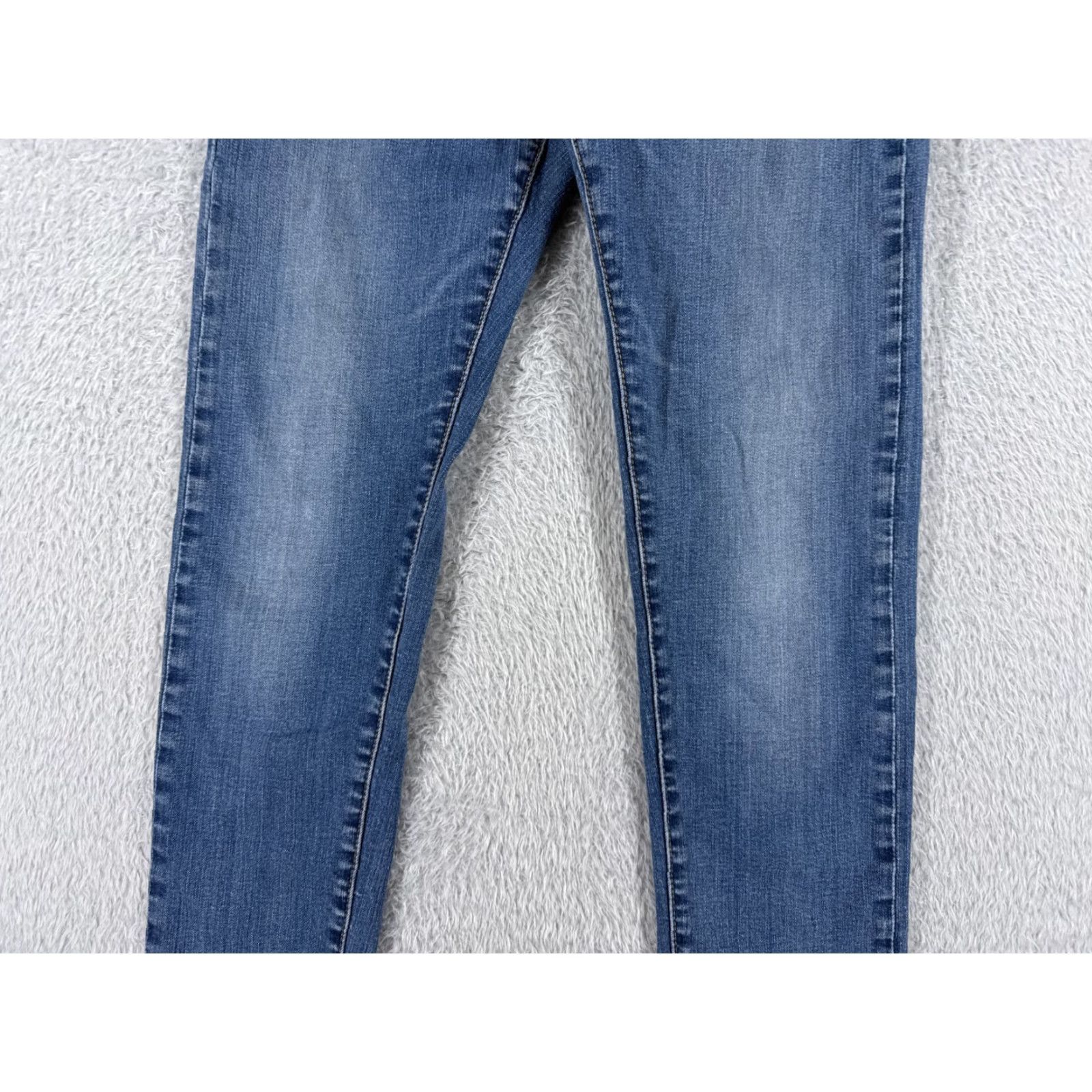 Levi's Levi's 512 Jeans Regular Denim Blue 31x27 Distressed Stretch 5-Pocket Cotton Jeans Men Size US 31 - 3 Thumbnail