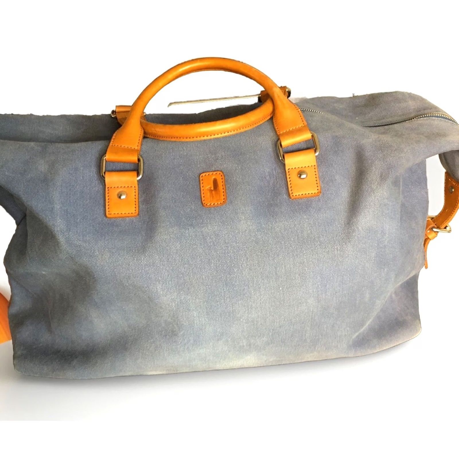 johnnie-O VINTAGE Johnnie O Wake Blue Dyed Canvas Duffle bag 198 Green? Size ONE SIZE - 5 Thumbnail