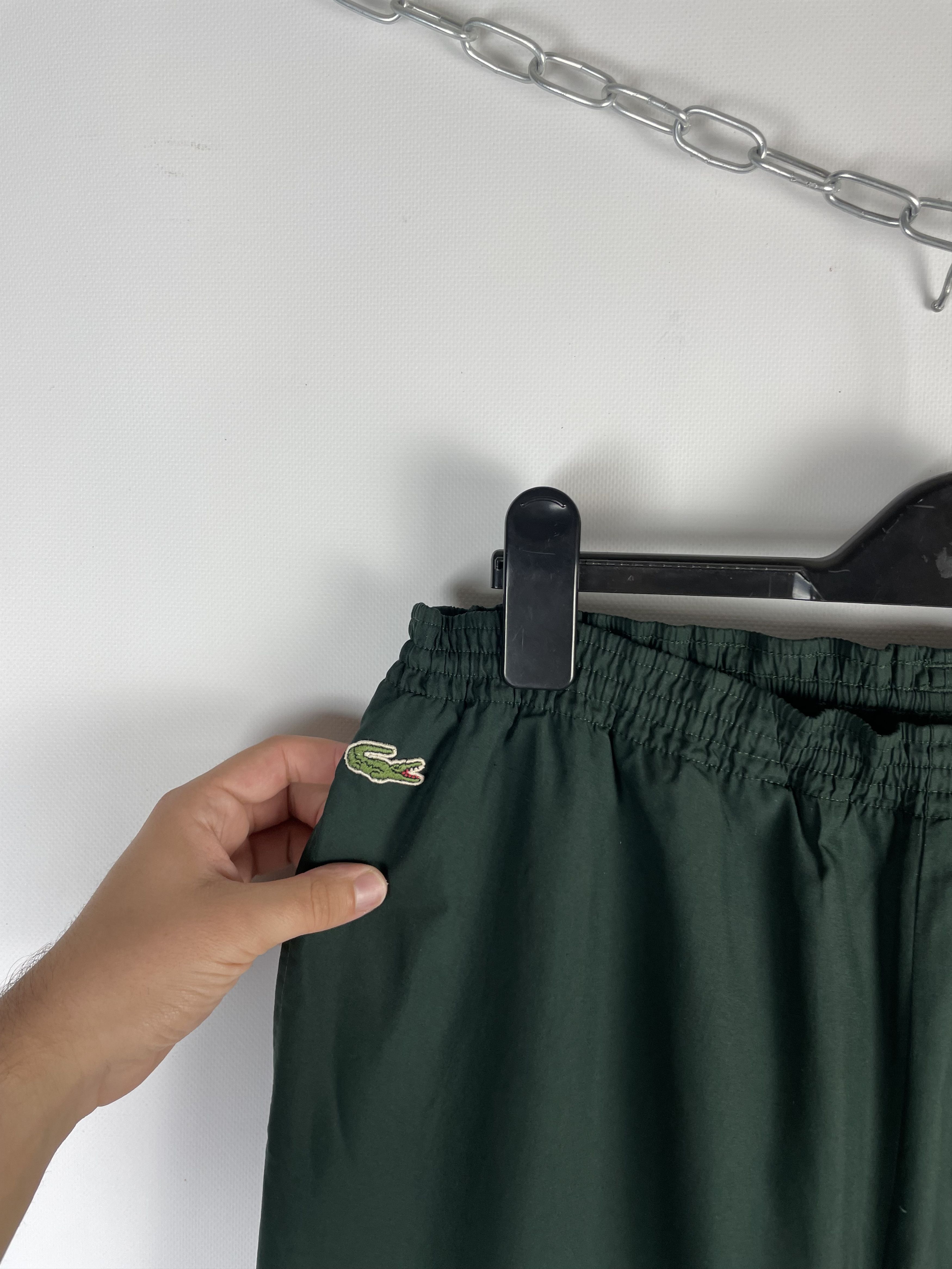 Lacoste Vintage Lacoste Nylon Track Pants Size US 34 / EU 50 - 4 Thumbnail