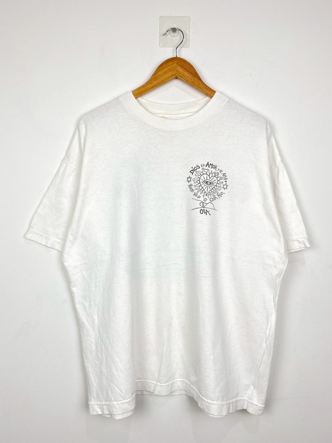 Vintage Vintage Jah Love T-Shirts XL DO2223 Size US XL / EU 56 / 4 - 3 Thumbnail