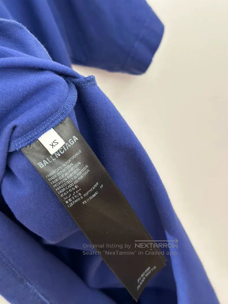 Balenciaga Balenciaga Blue wave Coca-Cola round neck short-sleeve Size US XS / EU 42 / 0 - 4 Thumbnail