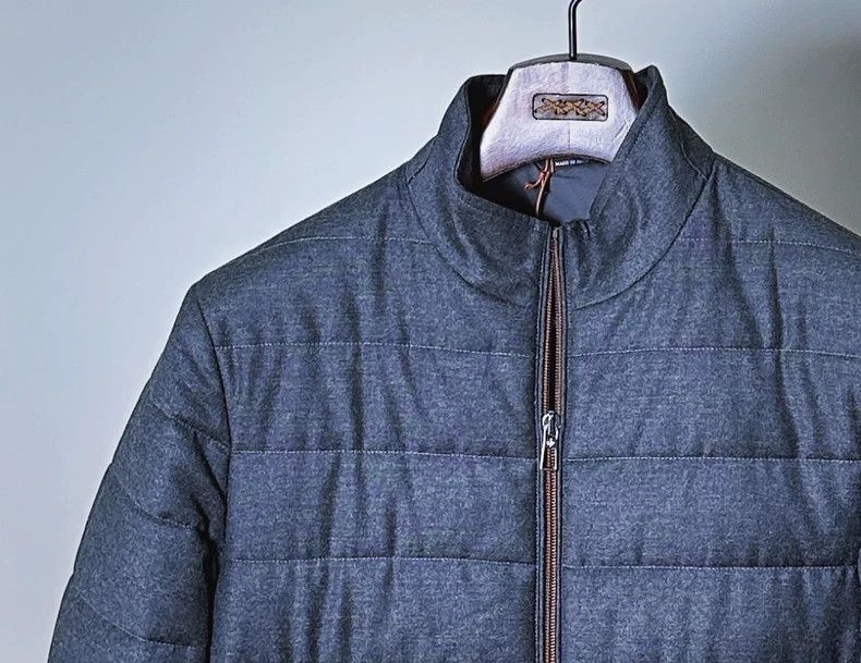 Loro Piana LORO PIANA Wool blended cotton coat Size US L / EU 52-54 / 3 - 2 Thumbnail