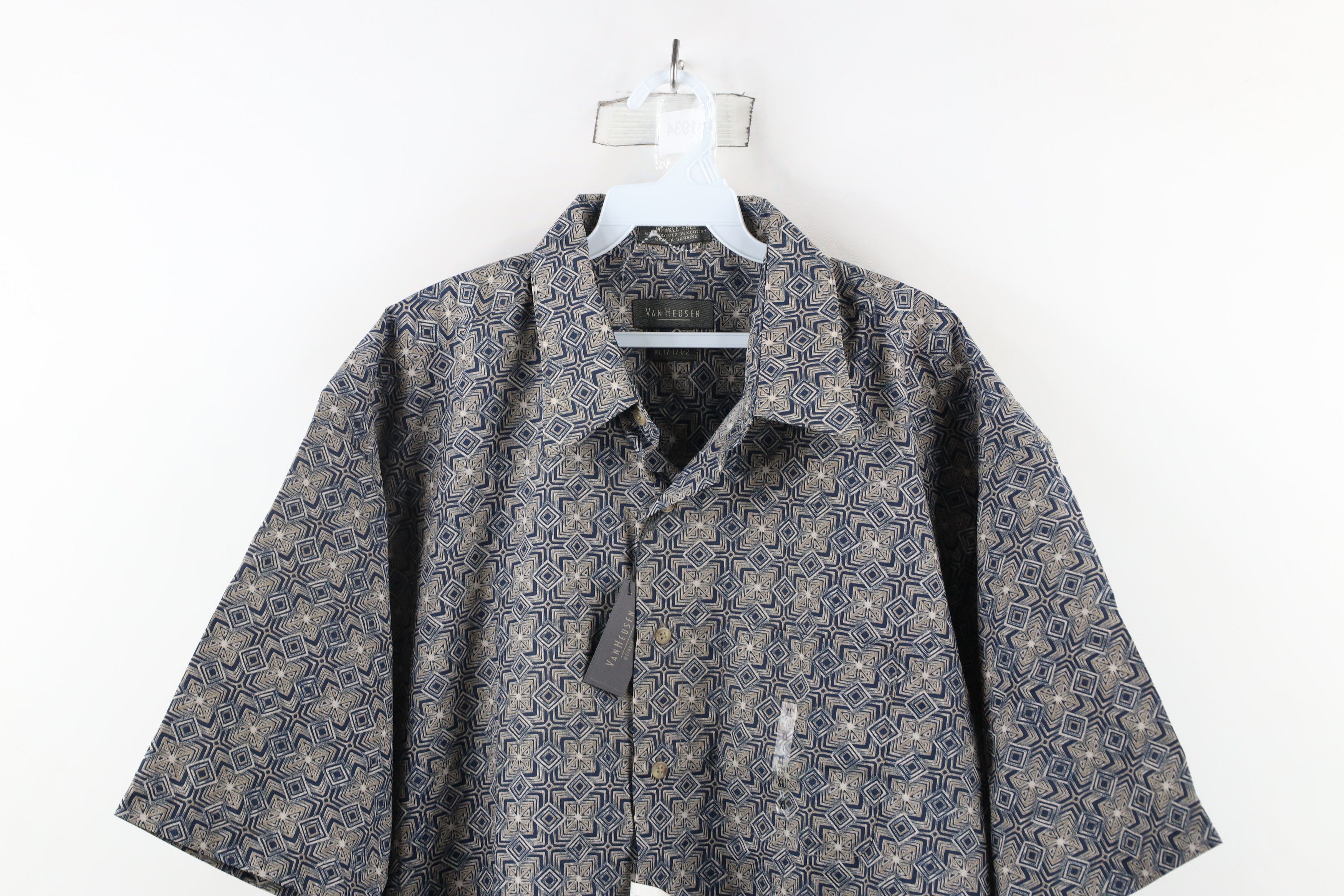 Vintage Deadstock Vintage 90s Streetwear Short Sleeve Button Shirt Size US XL / EU 56 / 4 - 2 Thumbnail