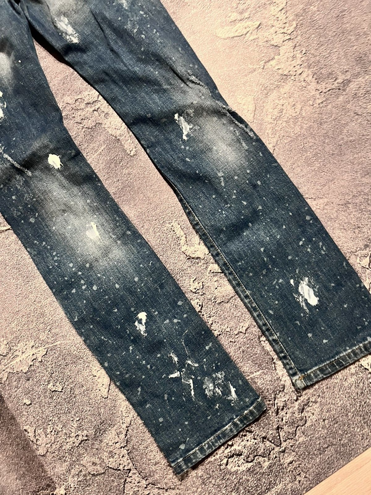Japanese Brand Destroyed Japanese Skinny Jean / Avan Sexy Fit Glsmour Size US 30 / EU 46 - 6 Thumbnail