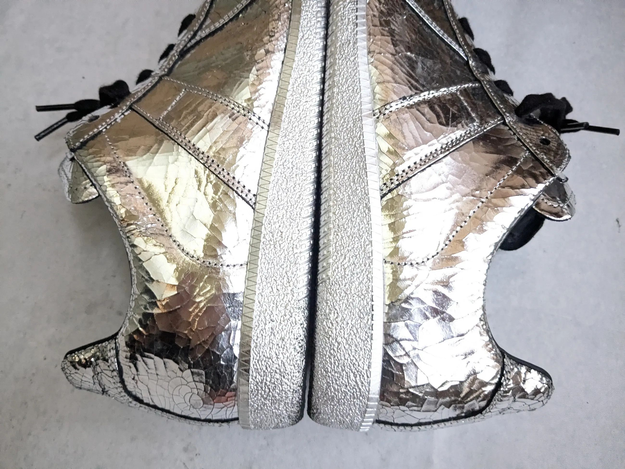 Maison Margiela Maison Margiela Replica GAT Silver 10 43 Low Tops Black Size US 10 / EU 43 - 9 Thumbnail