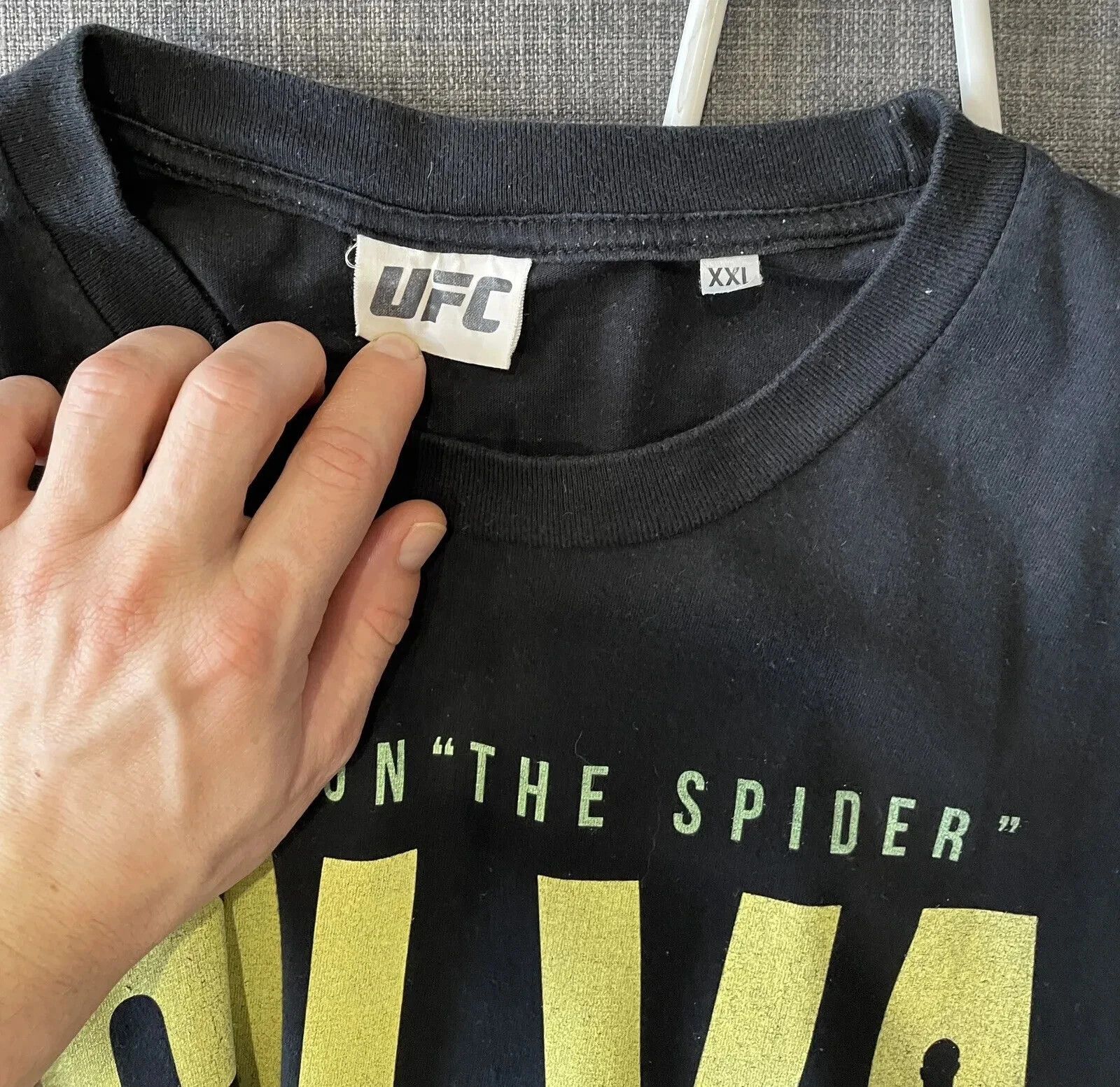 UFC UFC Anderson Silva Bisping Fighter 2016 Shirt MMA Official Size US XXL / EU 58 / 5 - 9 Thumbnail
