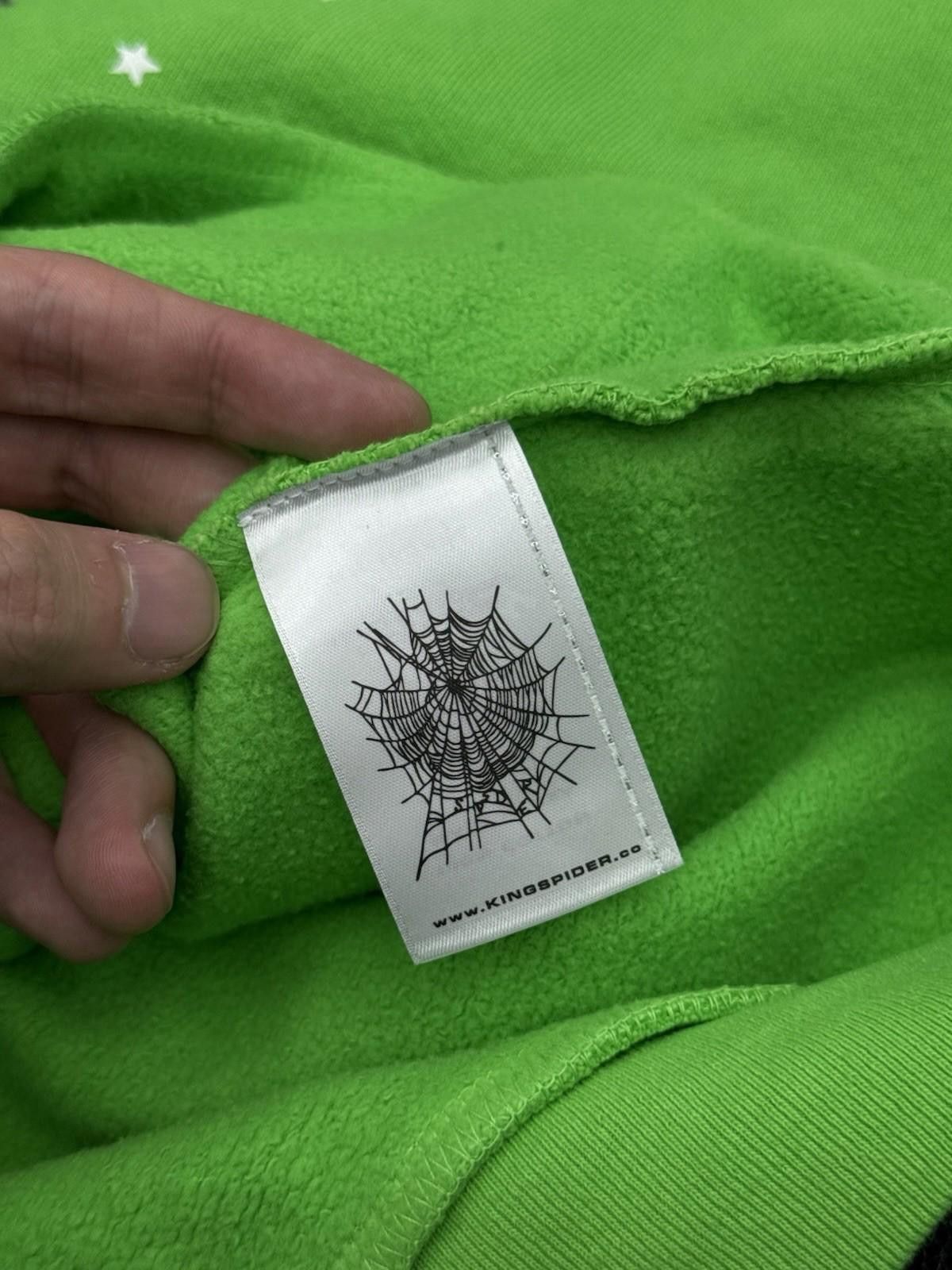 Sp5der Sp5der Worldwide Green Slime Stone Crystal Hoodie Size (S) Size US S / EU 44-46 / 1 - 8 Thumbnail