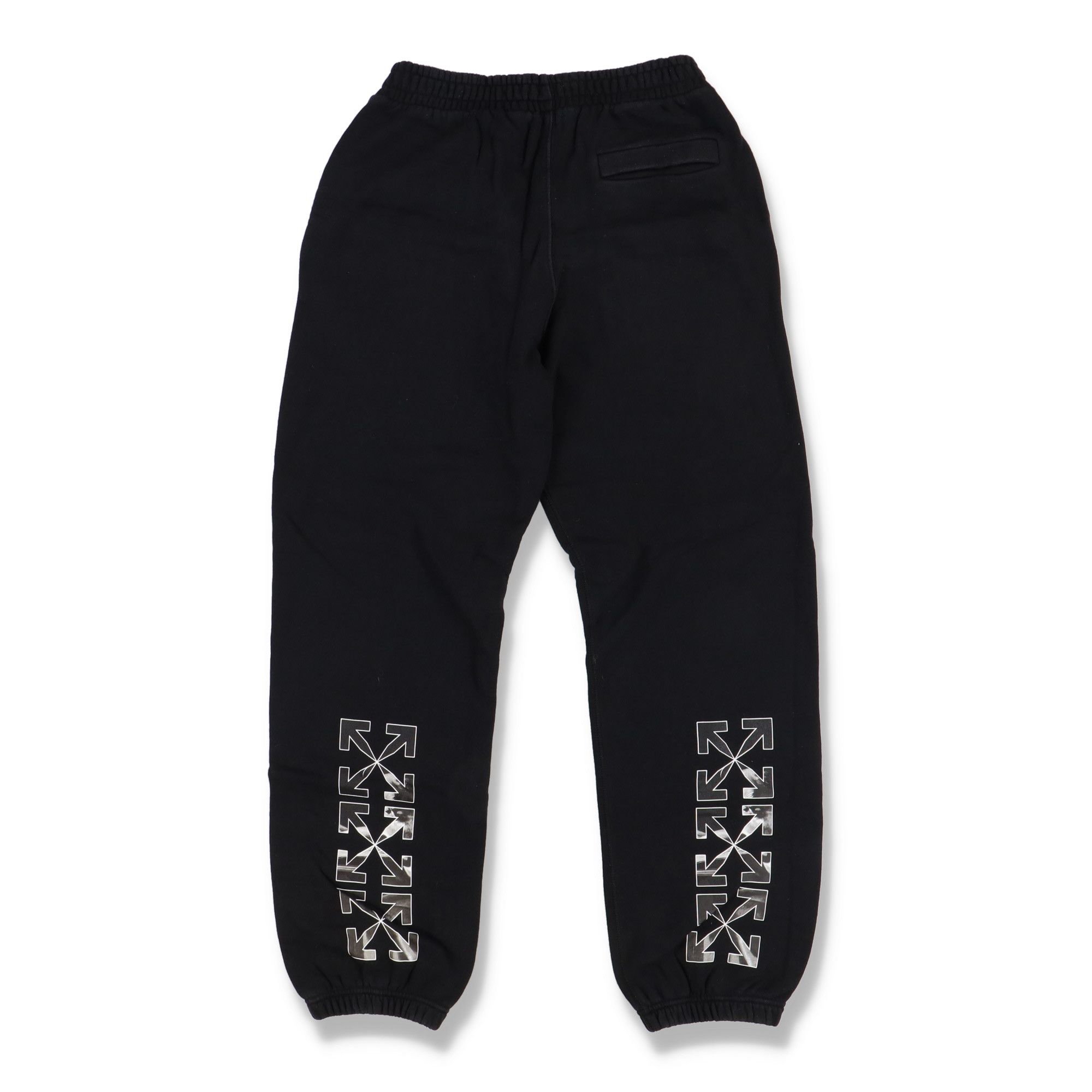 image of Off White Black Caravaggio Arrows Sweatpants, Men's (Size 30)