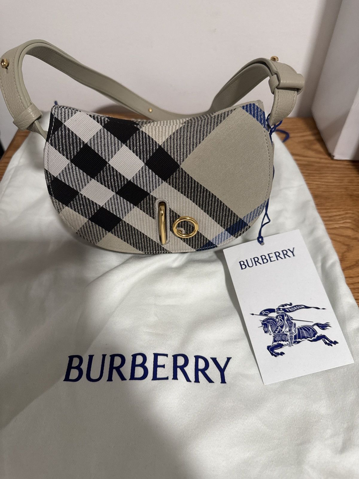 Burberry Burberry Rocking horse checkered cross body bag Size ONE SIZE - 2 Thumbnail
