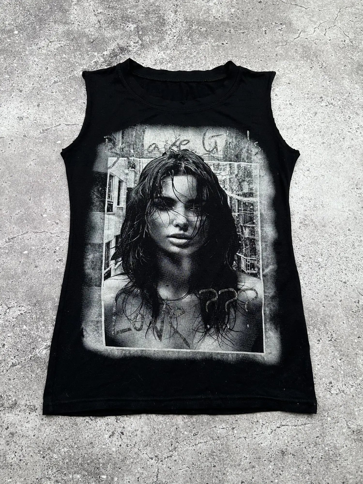 Japanese Brand Vintage Tank Top C84(V508)(E8) Size S / US 4 / IT 40 - 1 Thumbnail