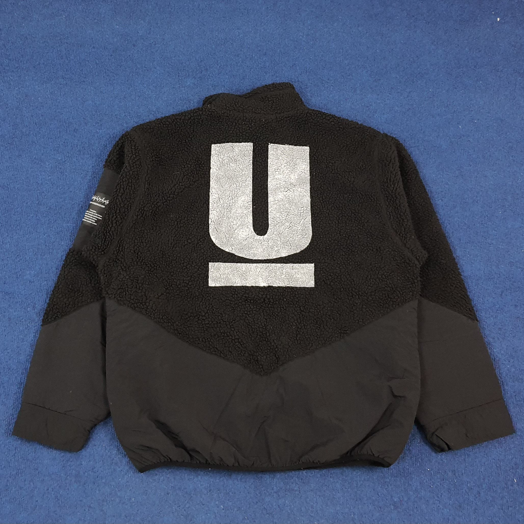Japanese Brand × Vintage Vintage GU x UNDERCOVER Custom Logo Fleece Jacket Size US L / EU 52-54 / 3 - 1 Thumbnail