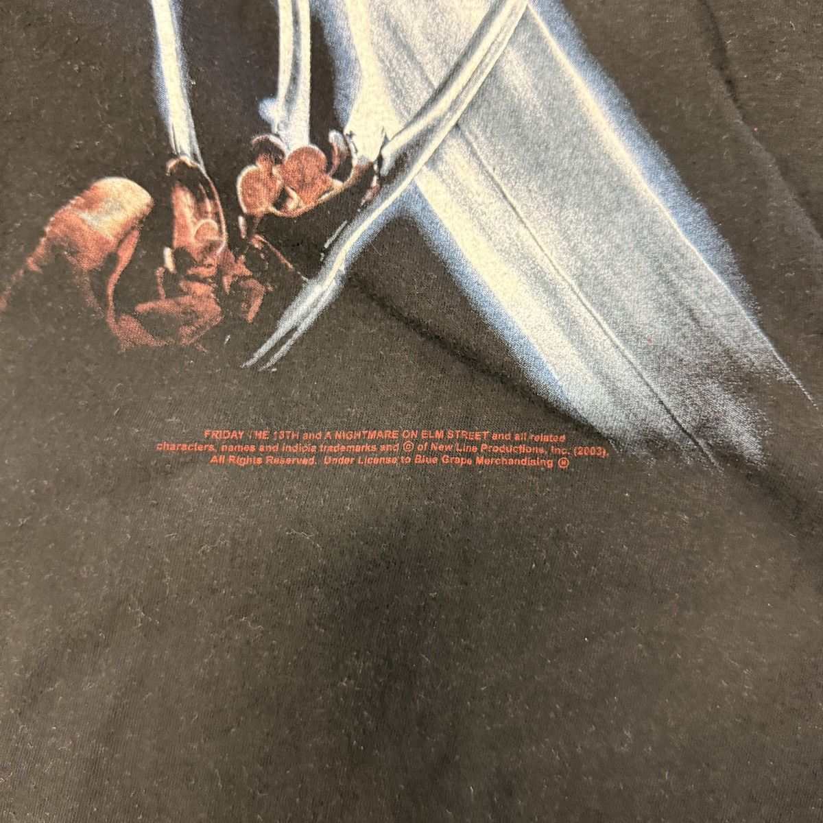 Planet Hollywood Vintage 2003 Freddy Vs Jason Promo Tee Size US XL / EU 56 / 4 - 4 Thumbnail