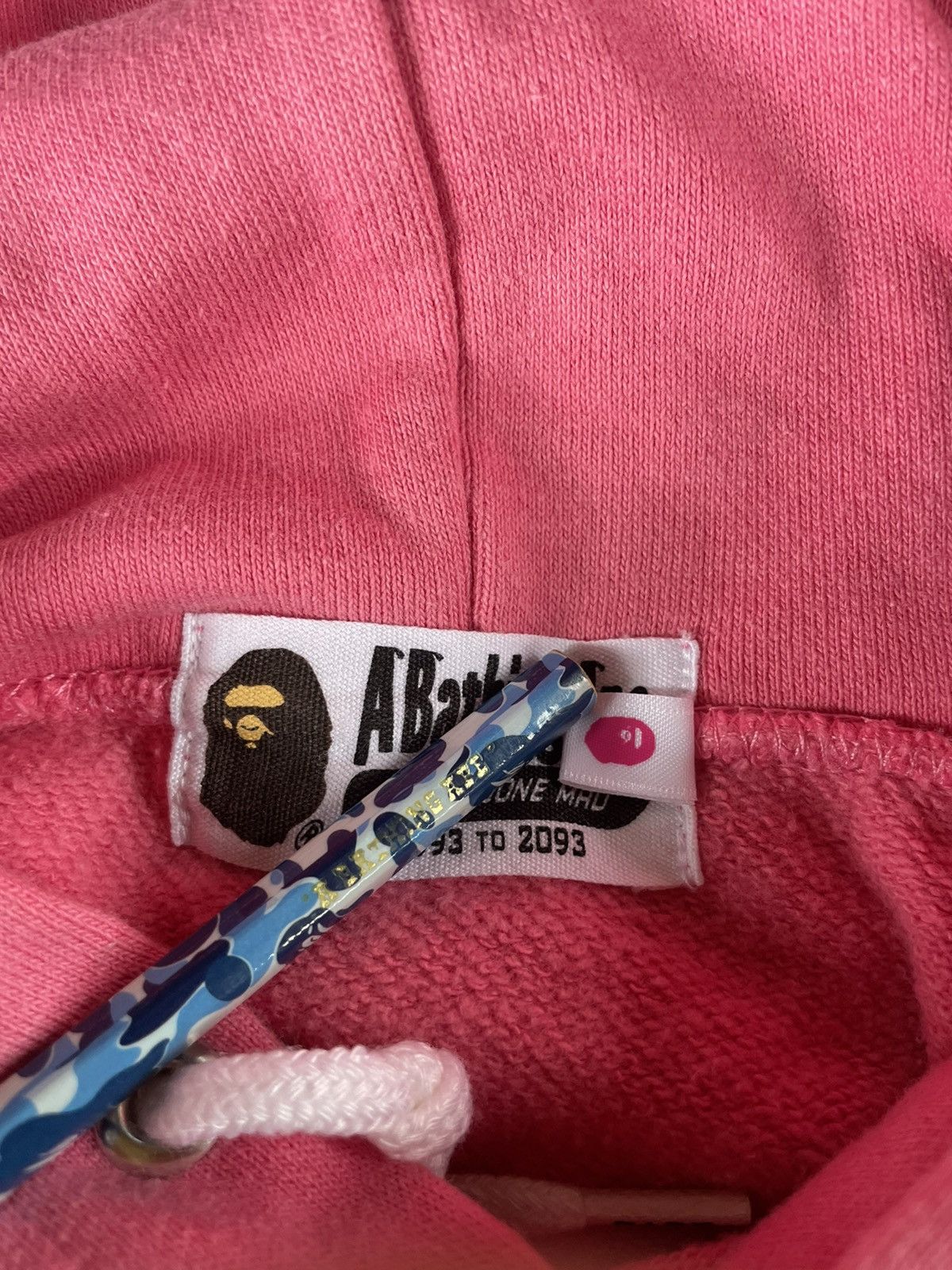 Bape Bape APE Logo Pullover Hoodie Size XS / US 0-2 / IT 36-38 - 10 Thumbnail