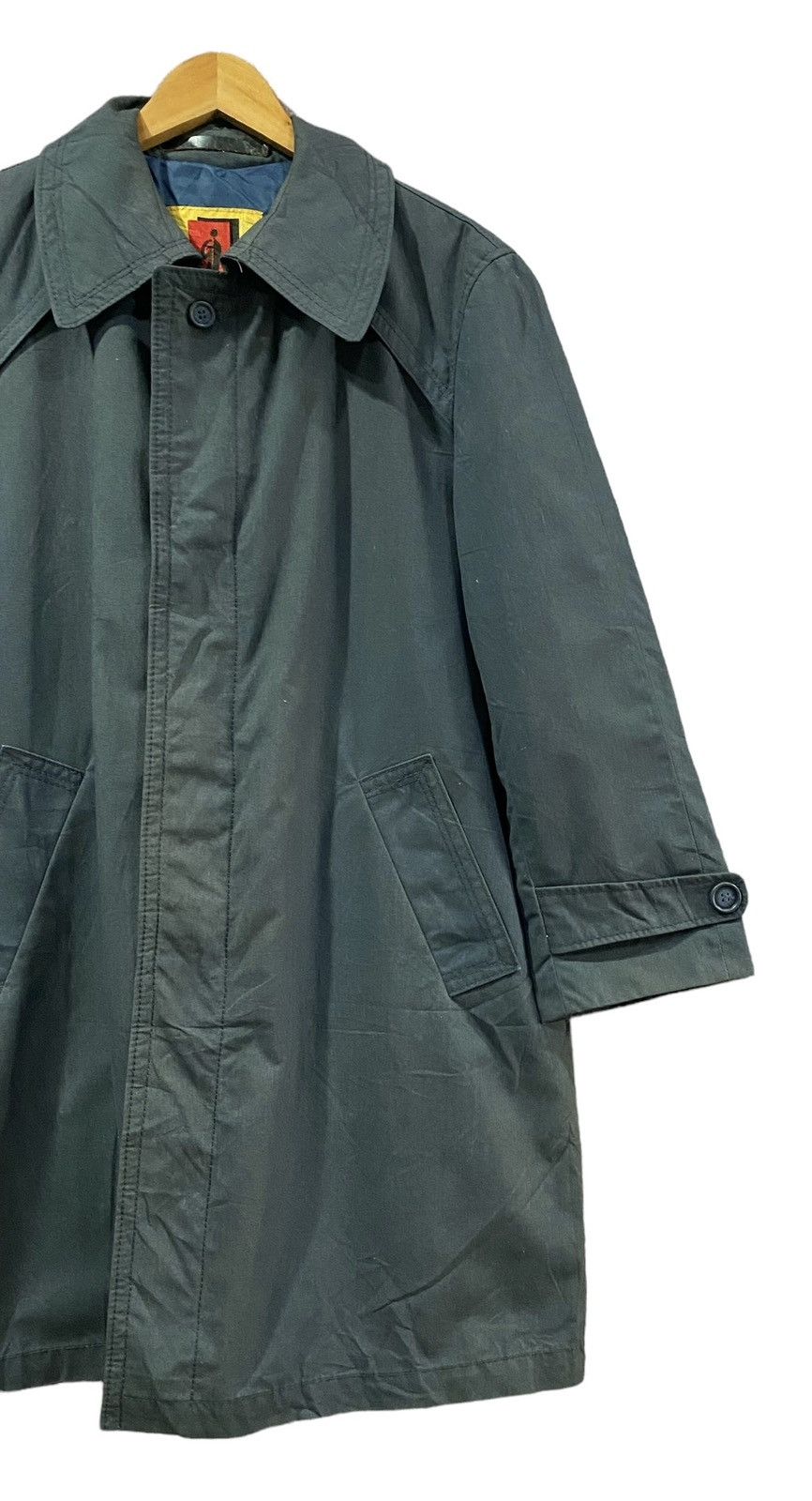 Vintage Vintage OMEX Made In Poland Trench Coat (L) Size US L / EU 52-54 / 3 - 2 Thumbnail