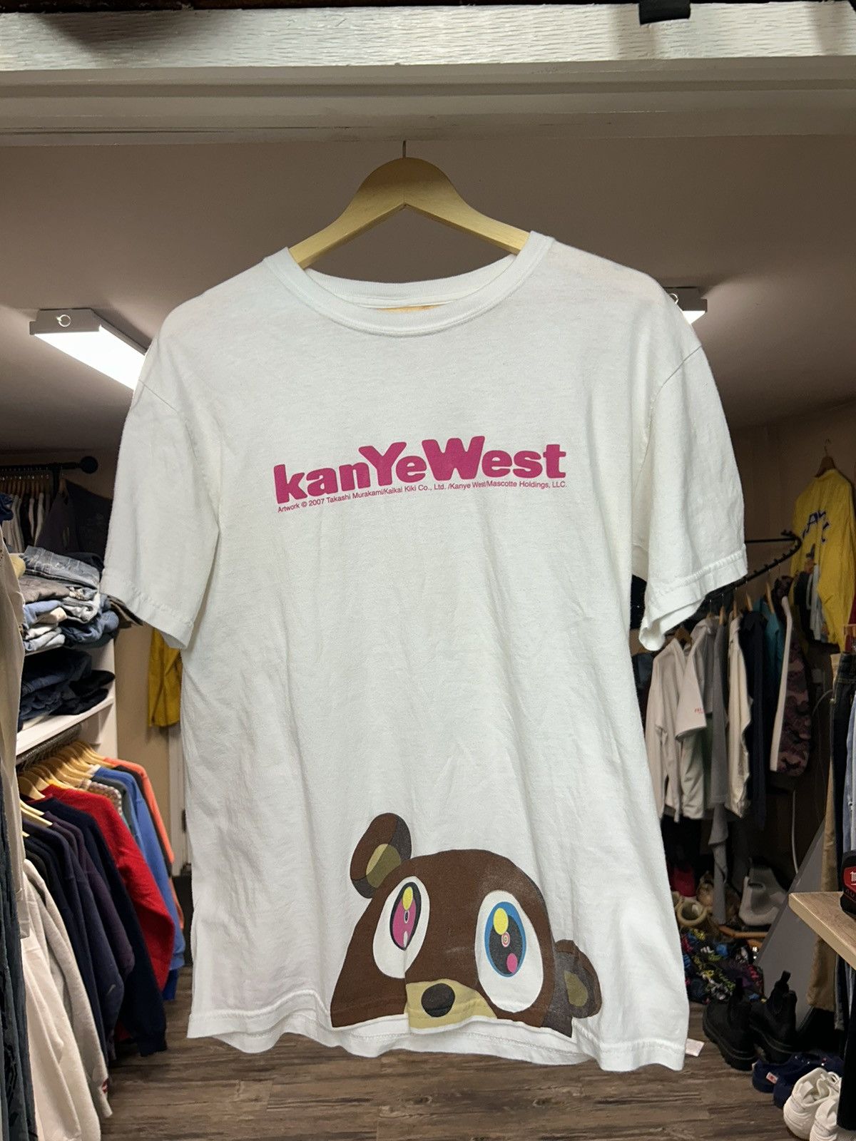 Takashi Murakami × Vintage 2007 Kanye West Graduation Murakami T 