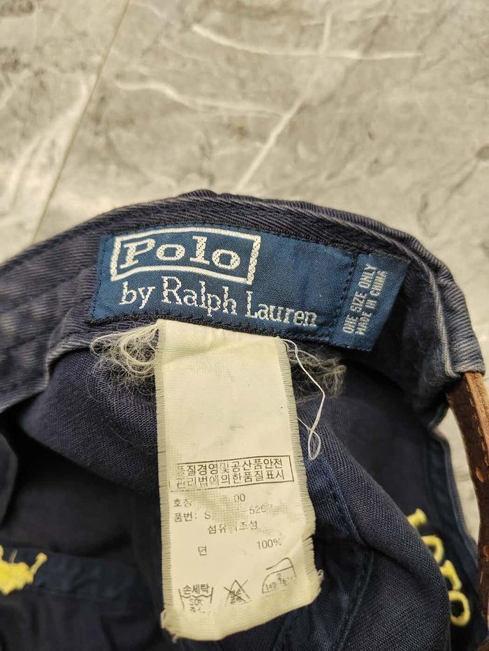 Polo Ralph Lauren Vintage Polo Ralph Lauren Cap Hat Size ONE SIZE - 5 Thumbnail