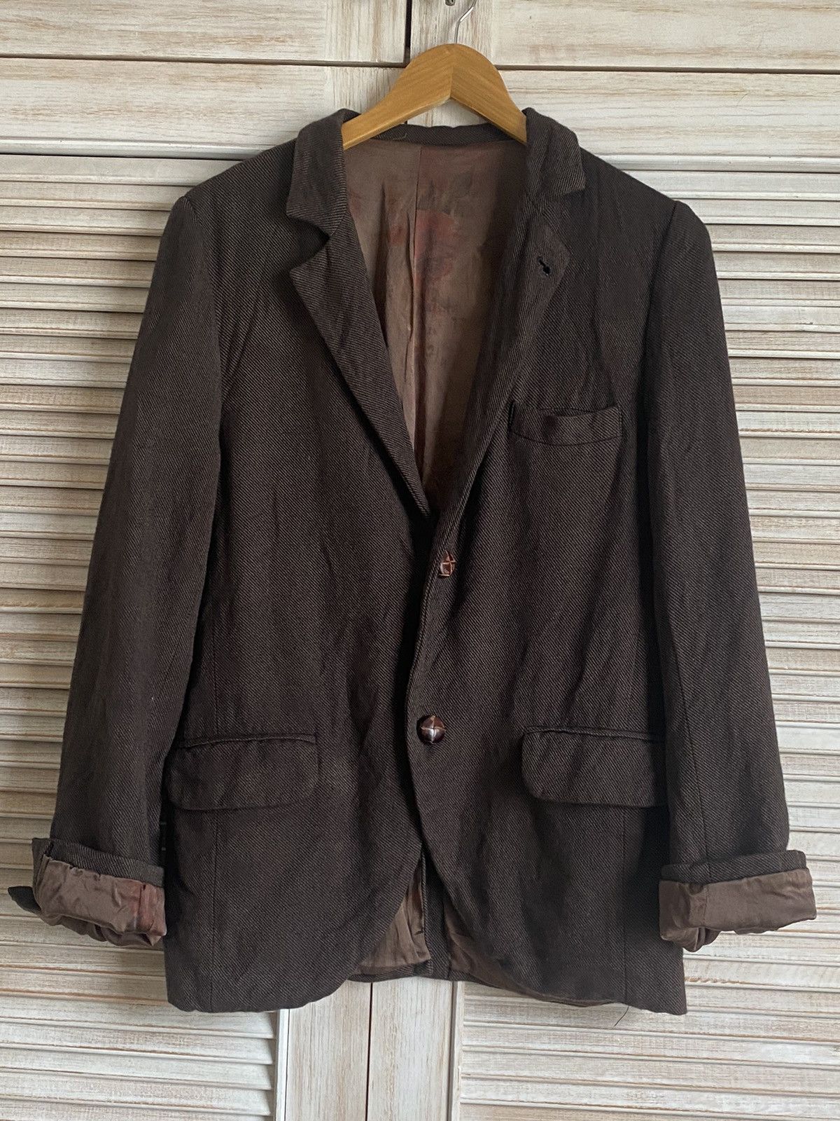 Geoffrey B. Small Geoffrey B. Small 2B Twill Blazer Size US S / EU 44-46 / 1 - 7 Thumbnail