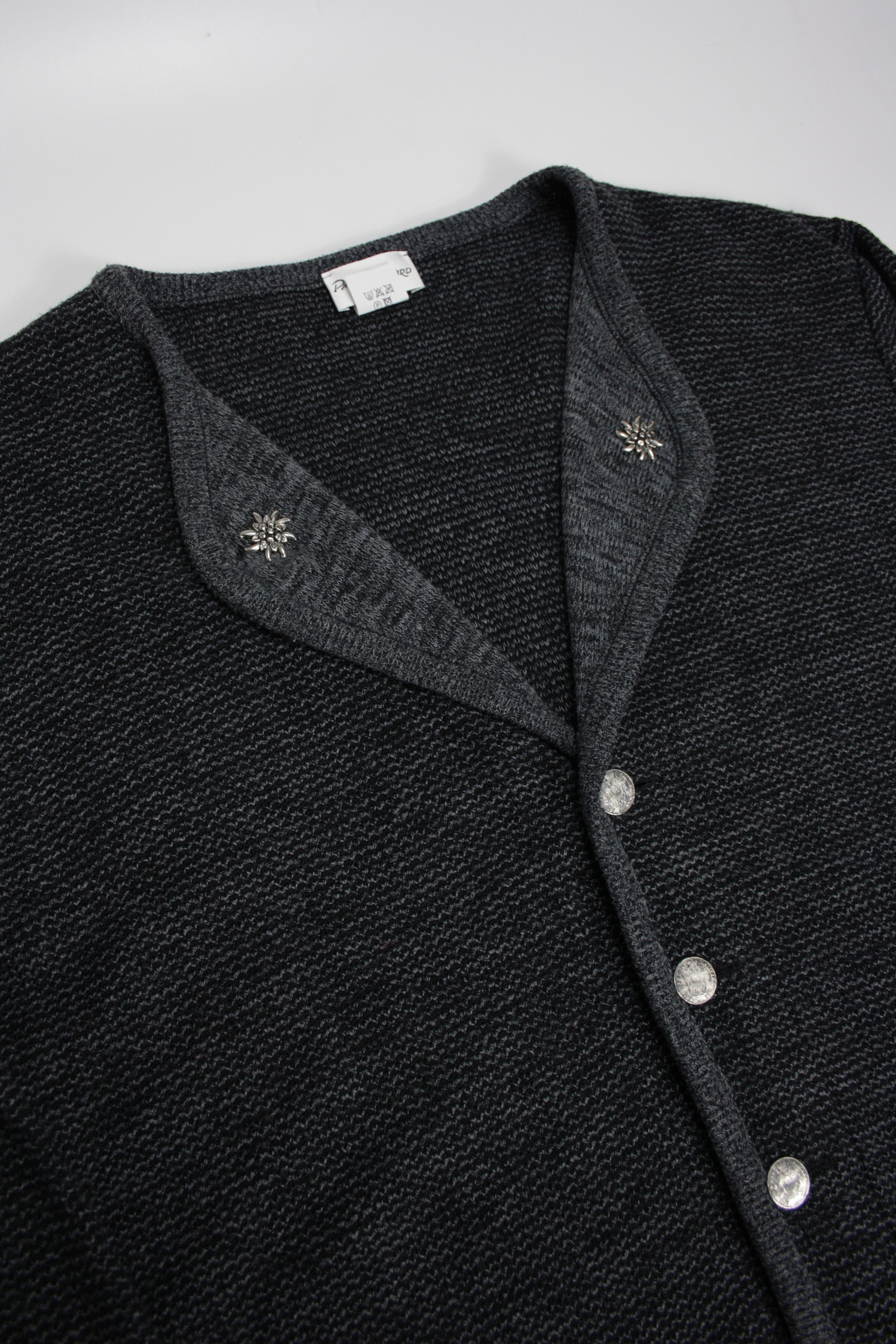 Designer × Vintage Patrick Bernard 90s Vintage Coin Buttons Cardigan Sweater Size US XL / EU 56 / 4 - 4 Thumbnail
