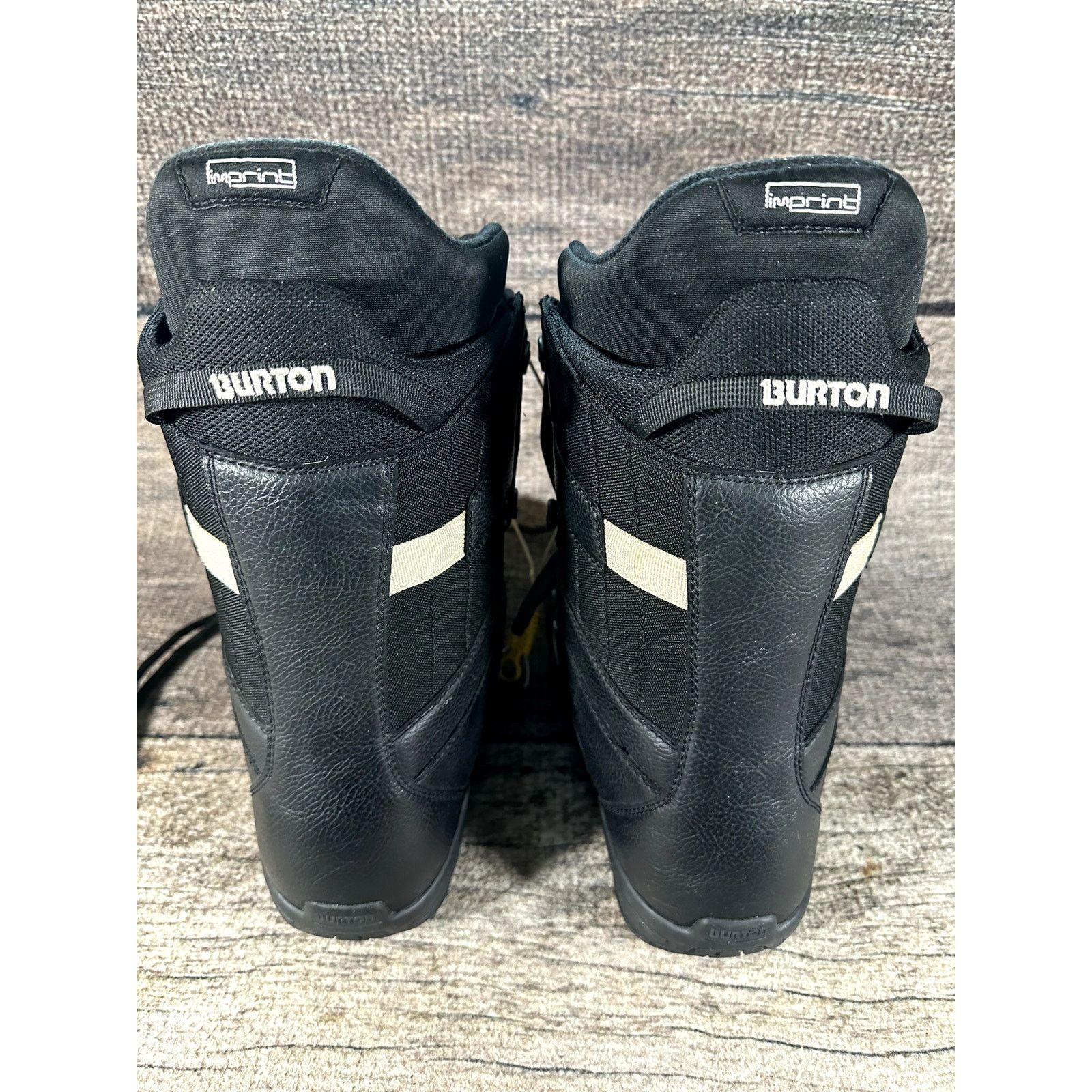 Burton BURTON Invader Imprint One Snowboard Boots Black Men's Sz 9 Size US 9 / EU 42 - 9 Thumbnail