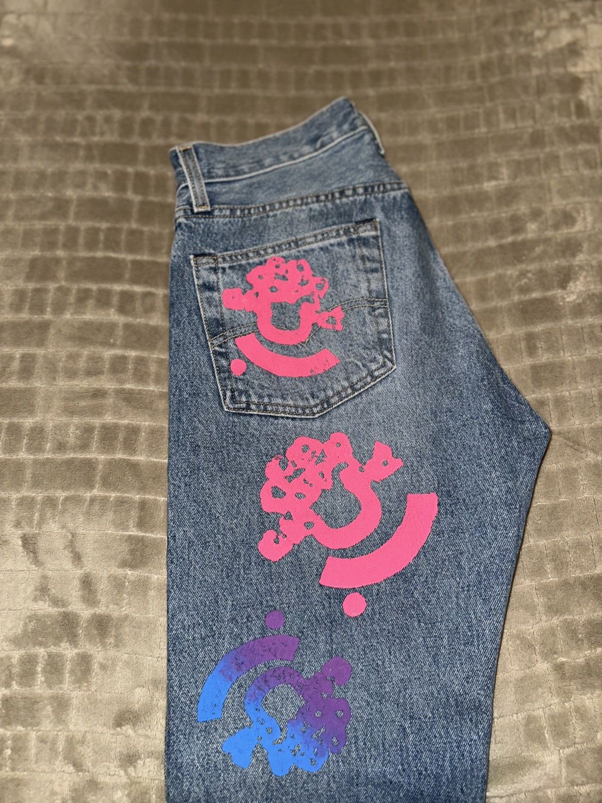 (B).Stroy × DENIM TEARS DENIM TEARS X (B)STROY LEVI’S 501 Size US 28 / EU 44 - 6 Thumbnail
