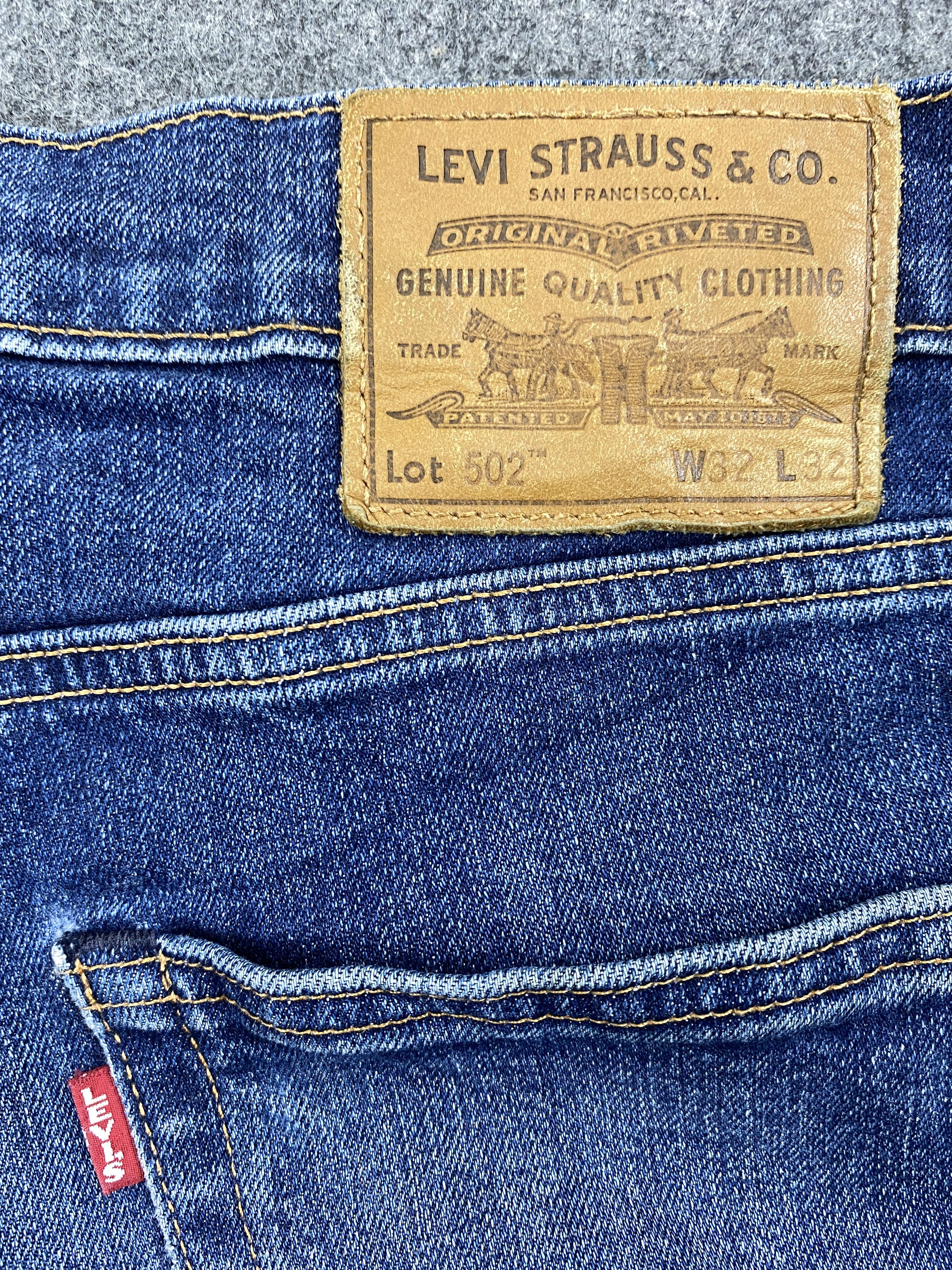 Levi's Distressed Blue Levi's 502 Jeans 34x31 Denim -SJ183 Size US 34 / EU 50 - 10 Thumbnail
