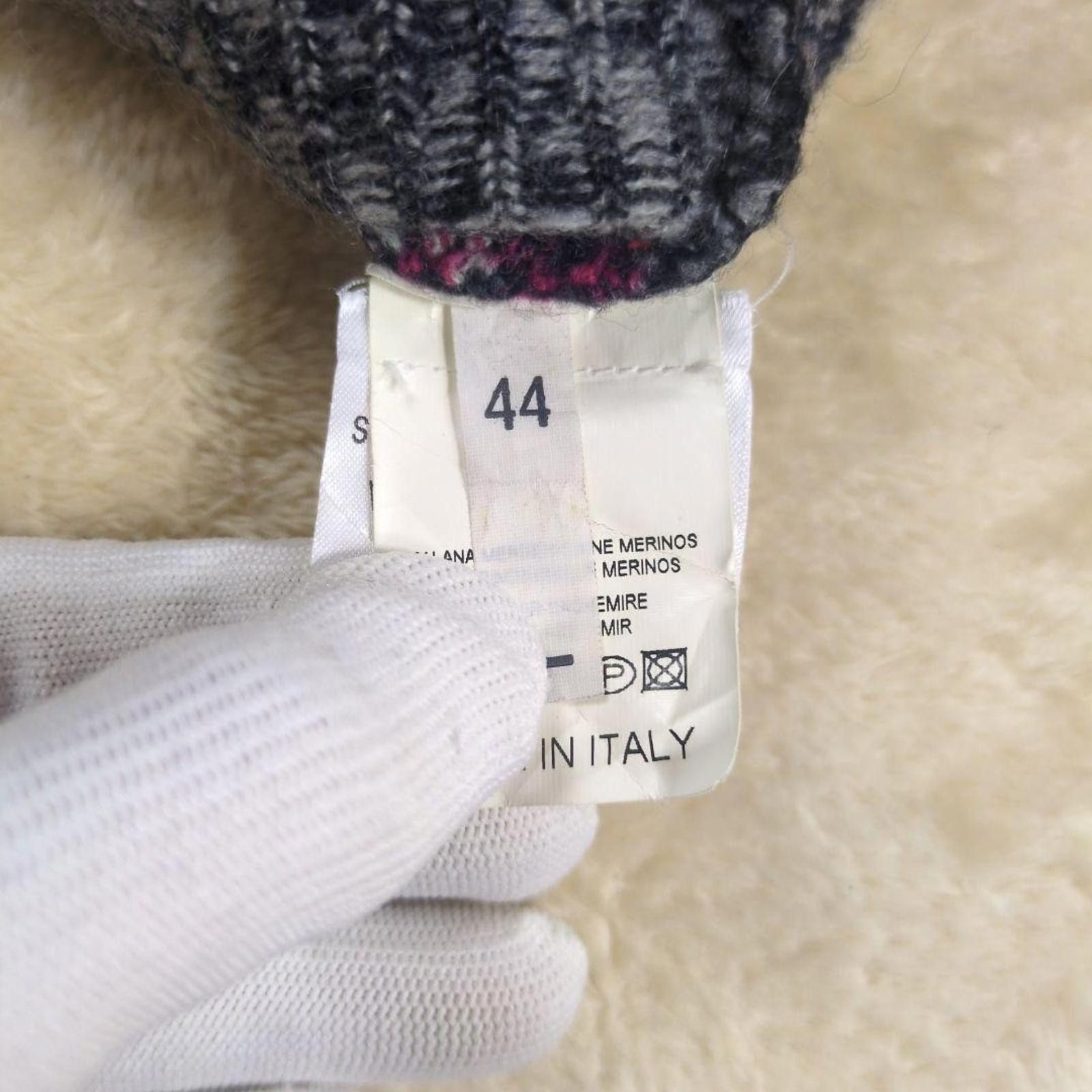Raf Simons Raf Simons - Patterned Wool Crew Neck Sweater Size US M / EU 48-50 / 2 - 7 Thumbnail