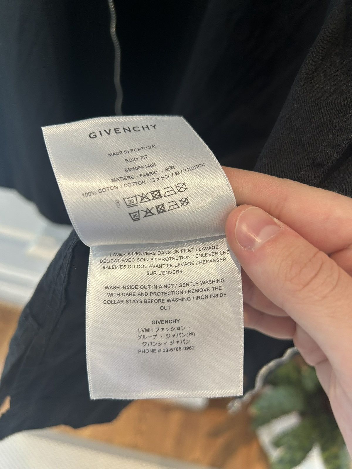 Givenchy Givenchy Motif Zip Up Shirt (see description) Size US XS / EU 42 / 0 - 5 Thumbnail