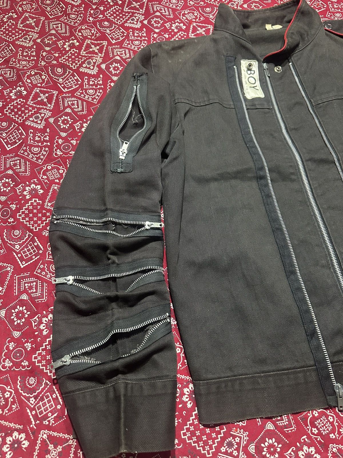 Boy London RARE! 80s Boy London Seditioneries Punk Jakcet Size US M / EU 48-50 / 2 - 13 Thumbnail