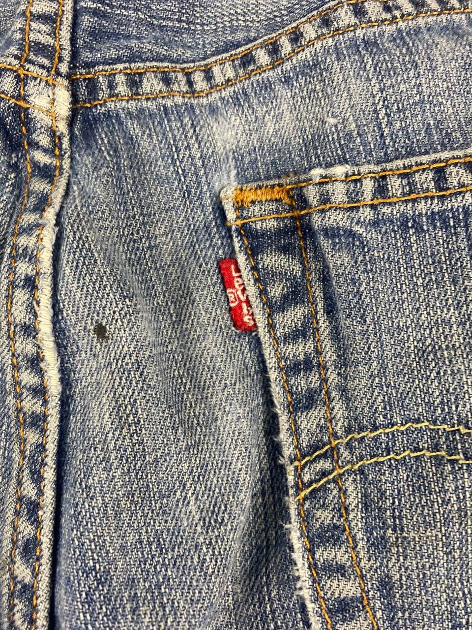 Levi's levis 569 relaxed straight distressed denim Size US 34 / EU 50 - 5 Thumbnail