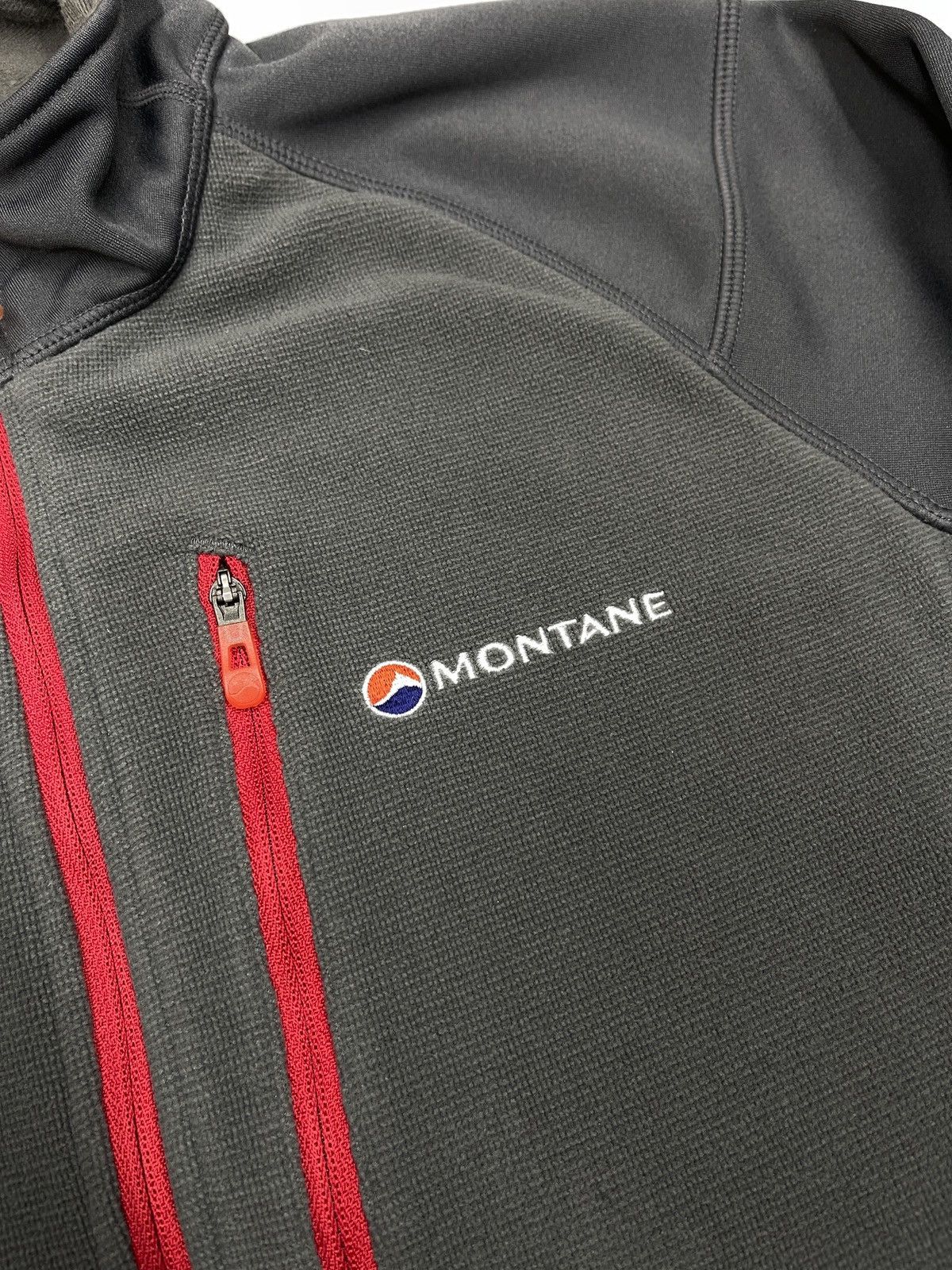 Montane Mens Montane Half Zip Fleece Grey Polartec Outdoor Gorpcore Size US M / EU 48-50 / 2 - 5 Thumbnail