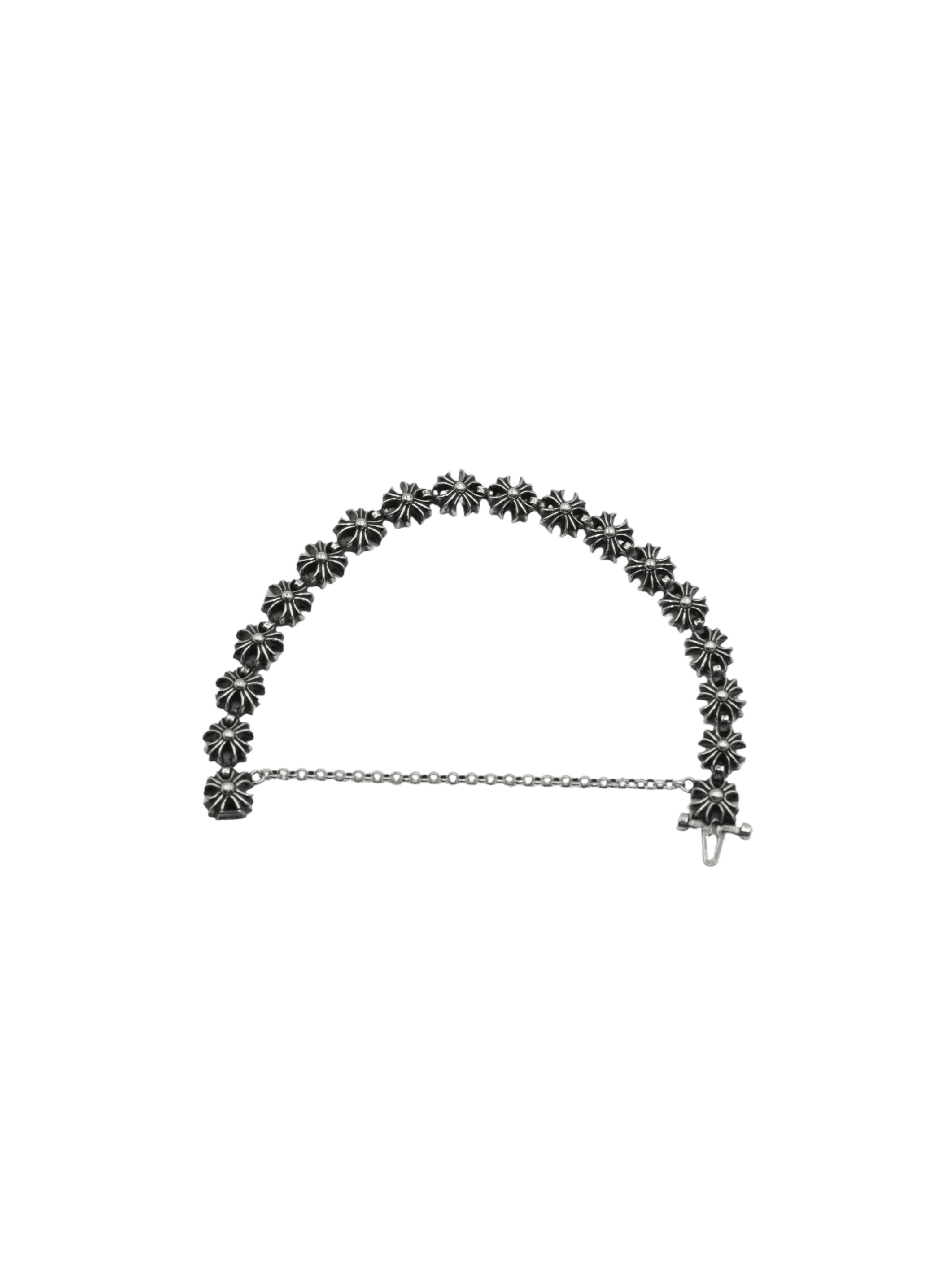 Chrome Hearts Chrome Hearts 925 Silver Tiny E Plus Bracelet Size ONE SIZE - 1 Thumbnail
