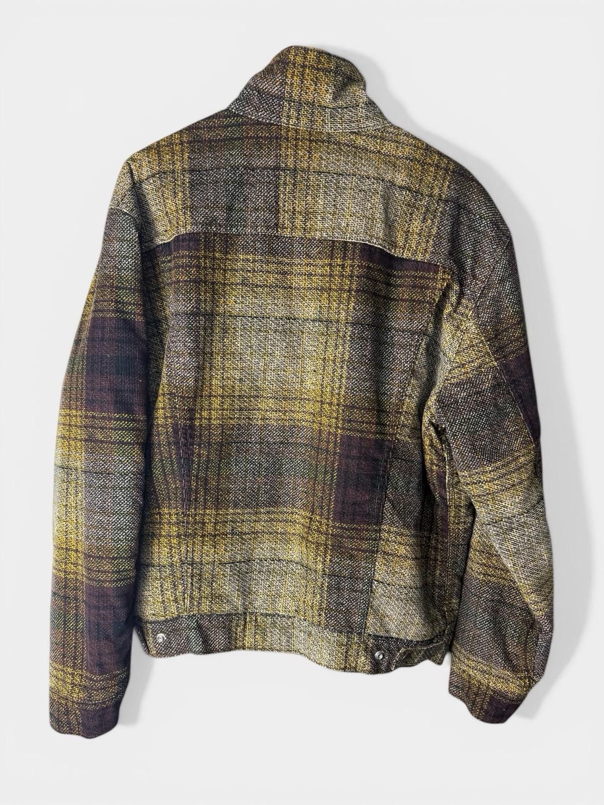 Levi's LEVI’S MENS SIZE L CORDUROY SHERPA YELLOW BROWN PLAID Size US L / EU 52-54 / 3 - 2 Thumbnail